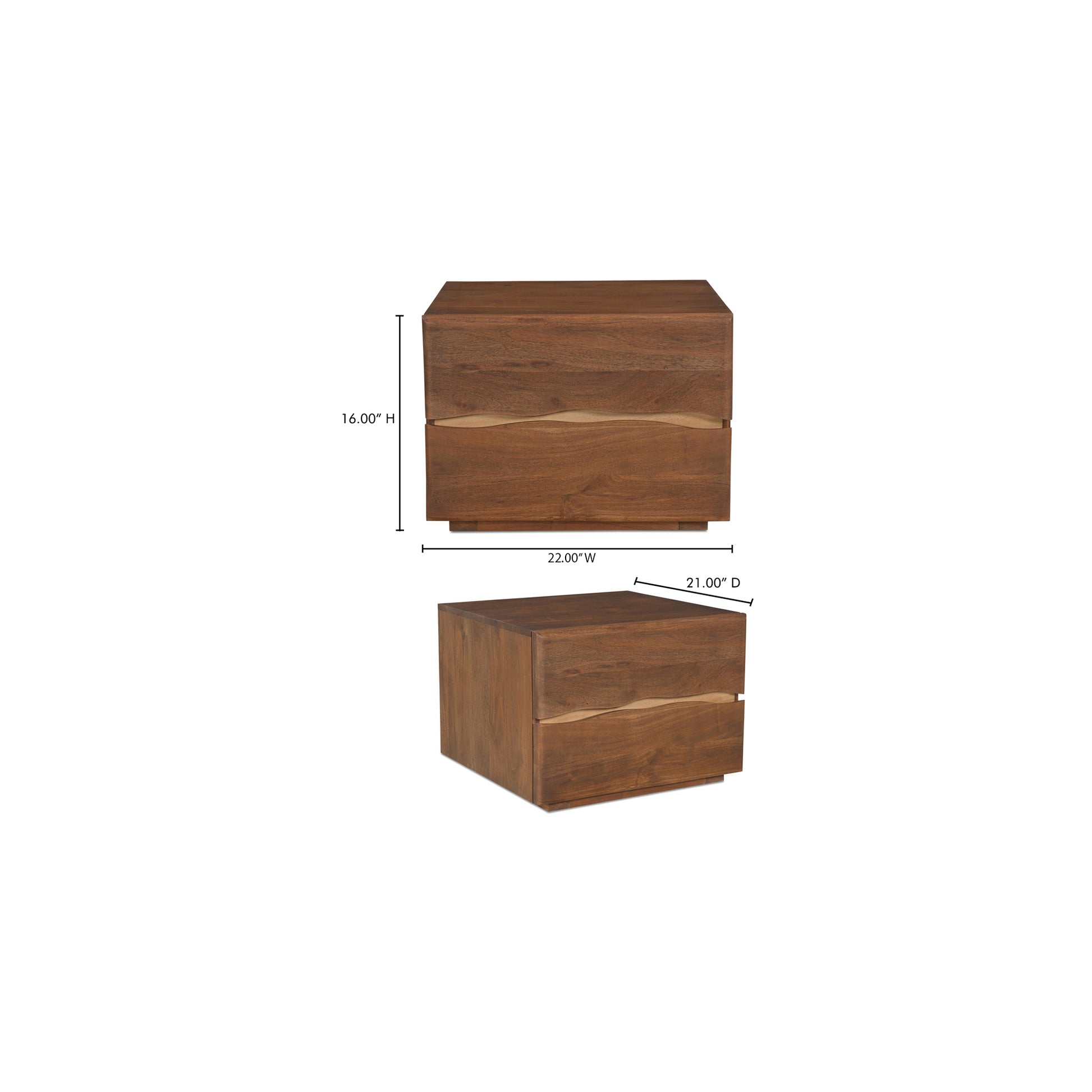 Watson Nightstand Brown by Moe's Home Collection - view 5