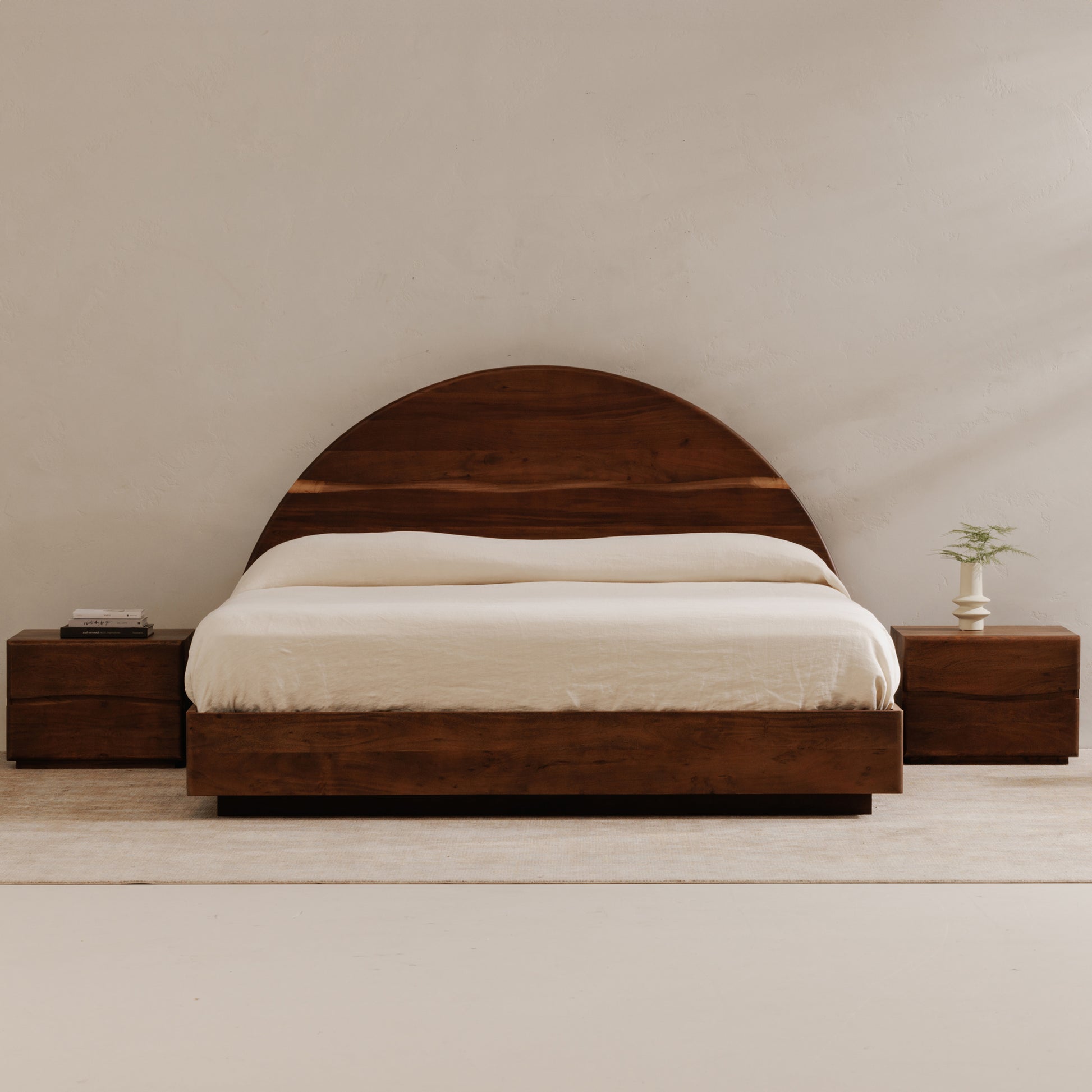 Watson Queen Bed Brown by Moe's Home Collection - view 3