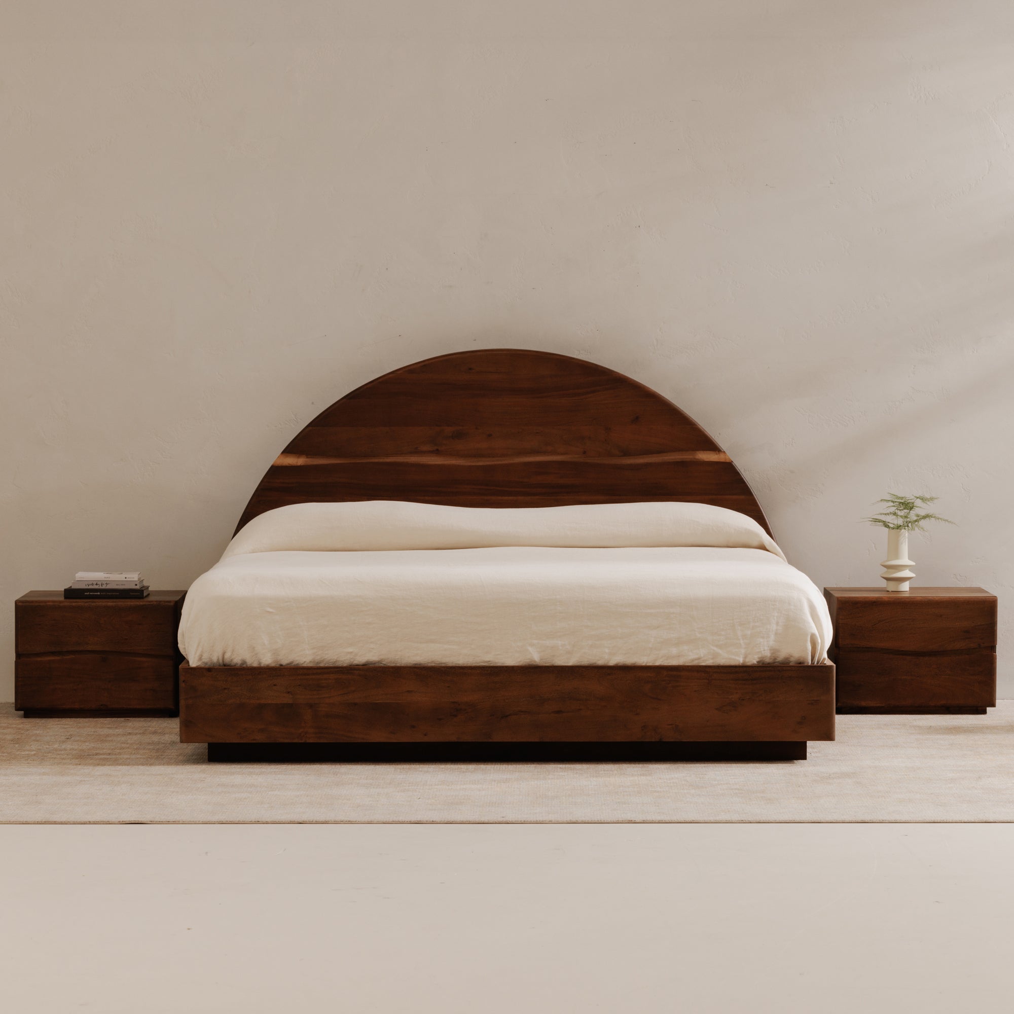 Watson King Bed Brown by Moe's Home Collection - view 3