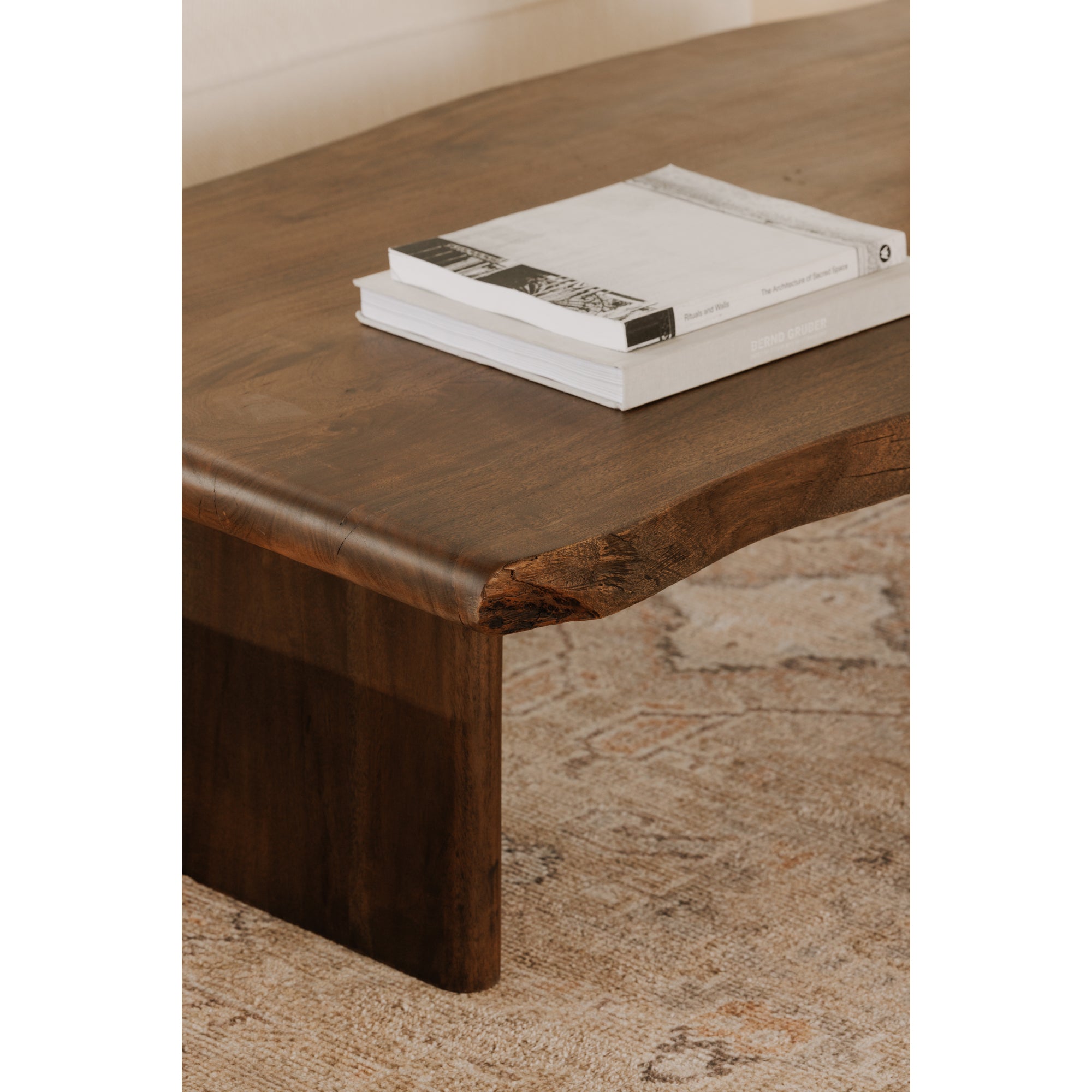 Lila Coffee Table Brown by Moe's Home Collection - view 3