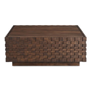 Easton Storage Coffee Table Brown by Moe's Home Collection
