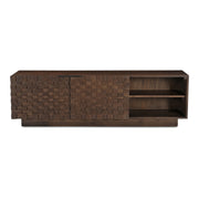 Easton Media Cabinet Brown by Moe's Home Collection