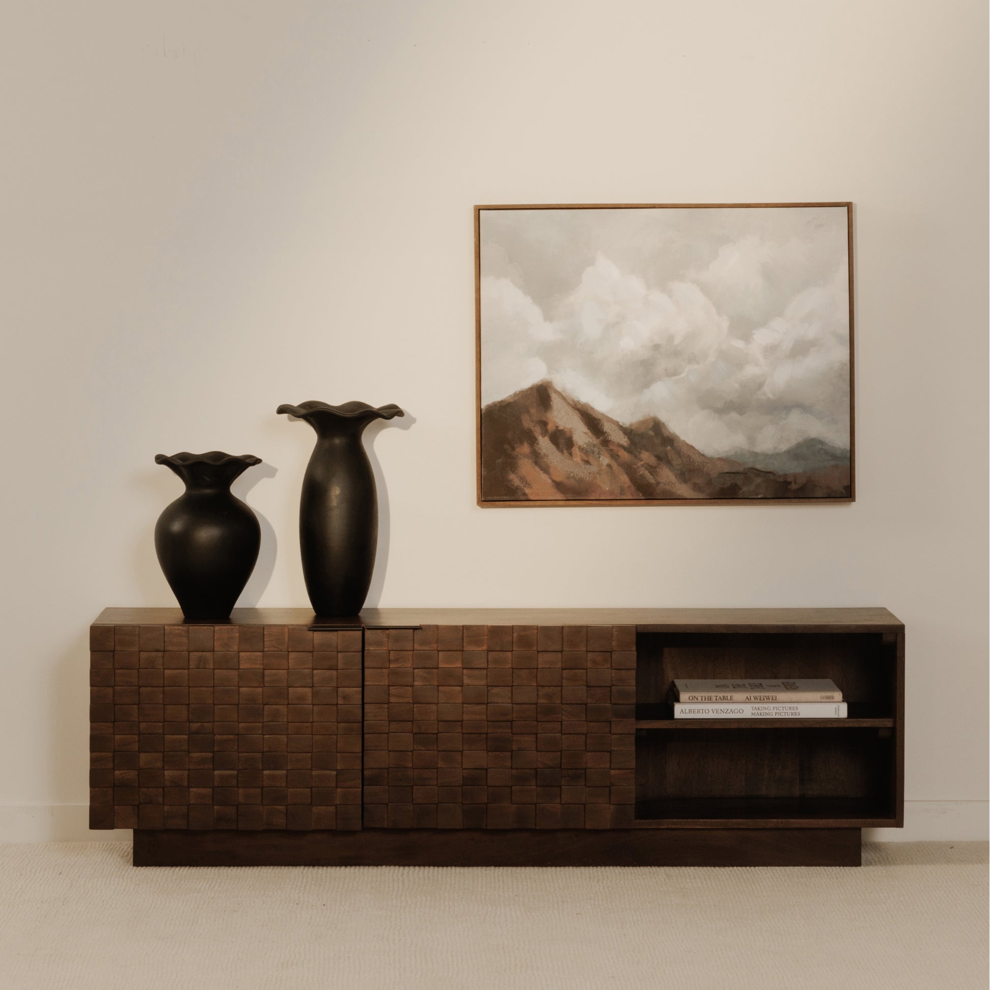 Easton Media Cabinet Brown by Moe's Home Collection - view 2