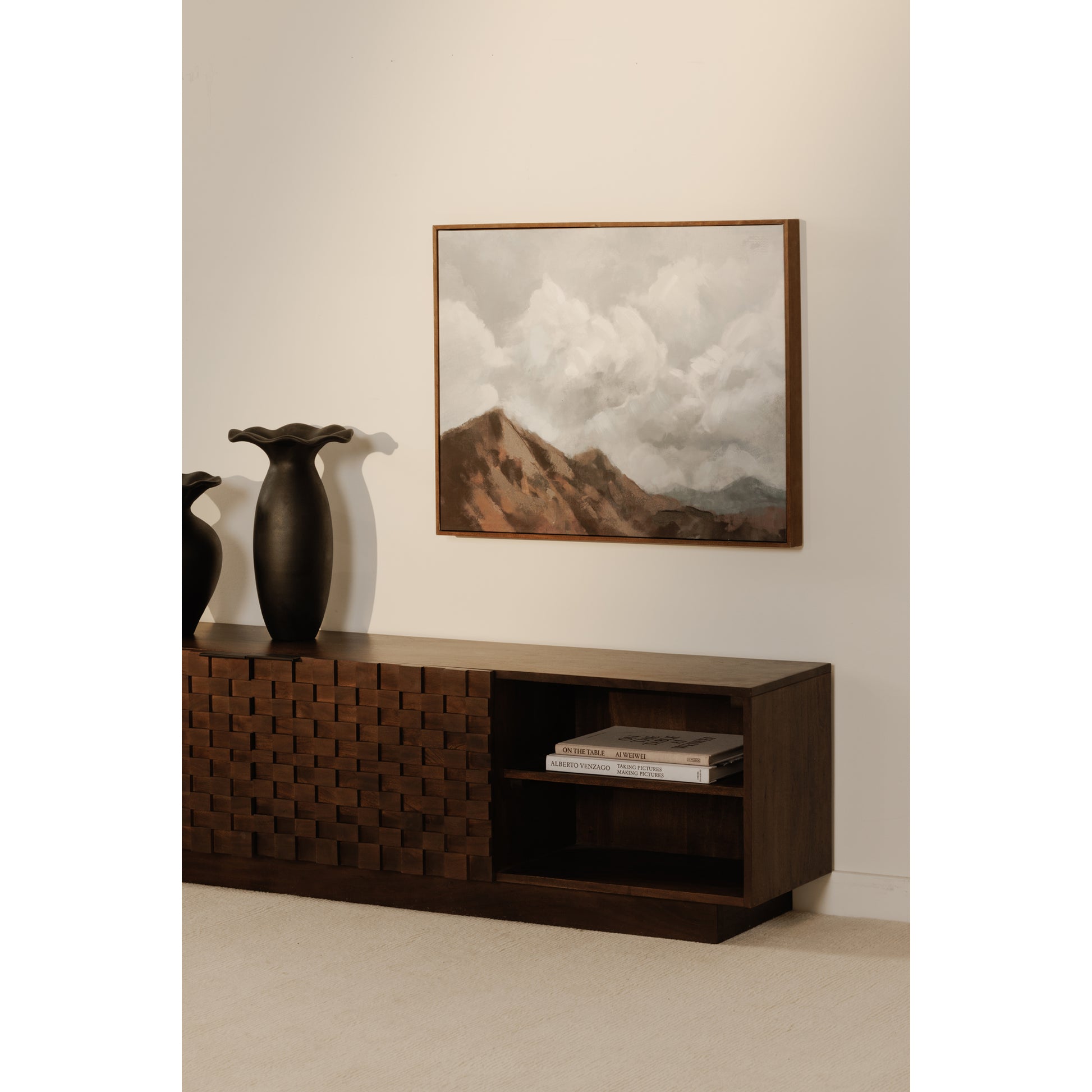 Easton Media Cabinet Brown by Moe's Home Collection - view 3