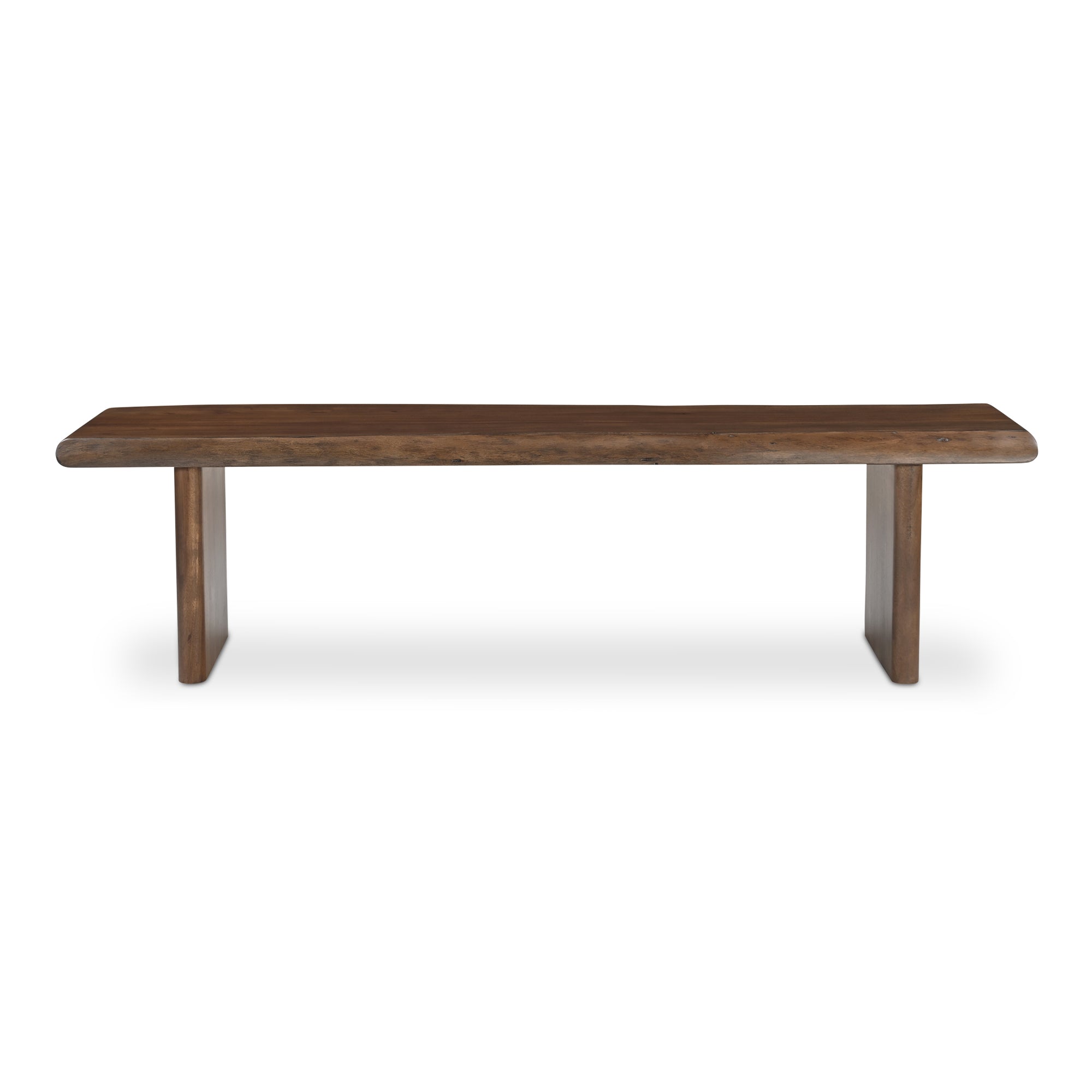 Lila Dining Bench Small Brown by Moe's Home Collection