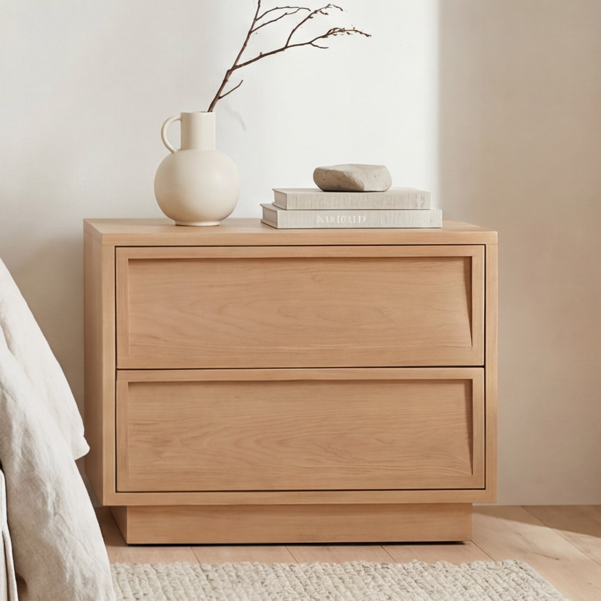 Hudson Nightstand Natural by Moe's Home Collection - view 2