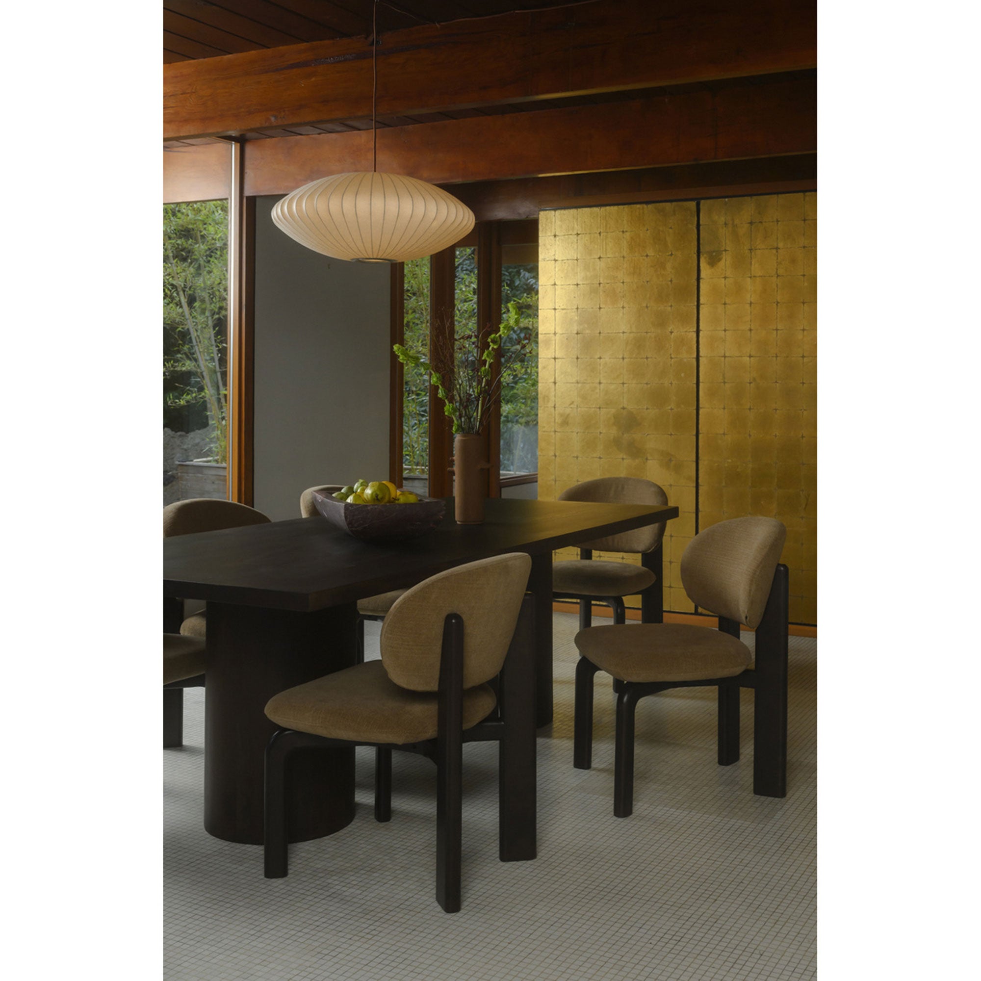 Hadley Dining Table Small Warm Brown by Moe's Home Collection - view 4