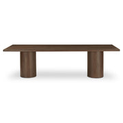 Hadley Dining Table Small Warm Brown by Moe's Home Collection