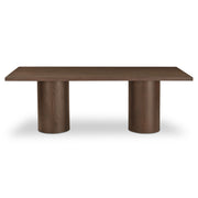 Hadley Dining Table Large Warm Brown by Moe's Home Collection