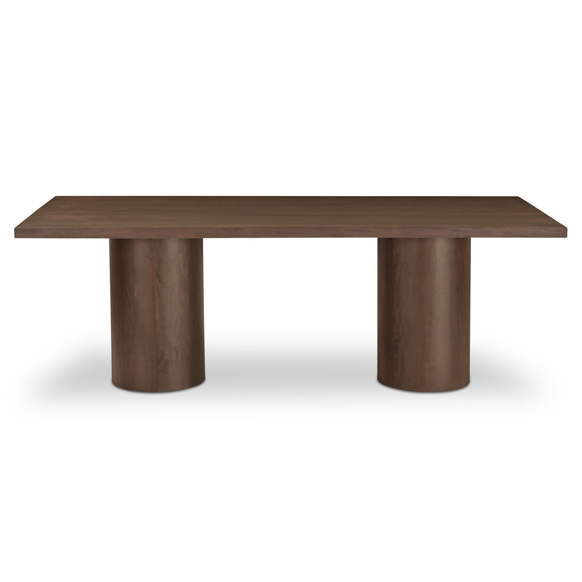 Hadley Dining Table Large Warm Brown by Moe's Home Collection