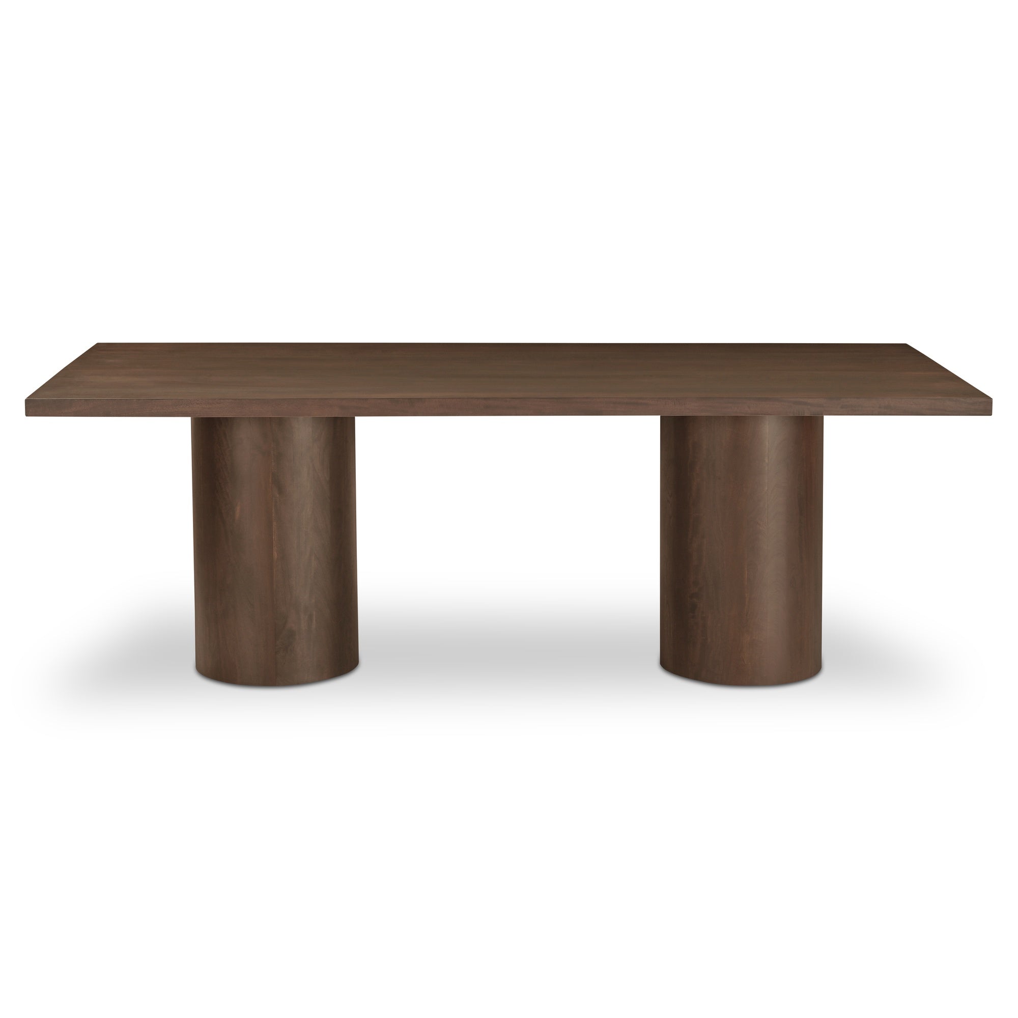 Hadley Dining Table Large Warm Brown by Moe's Home Collection
