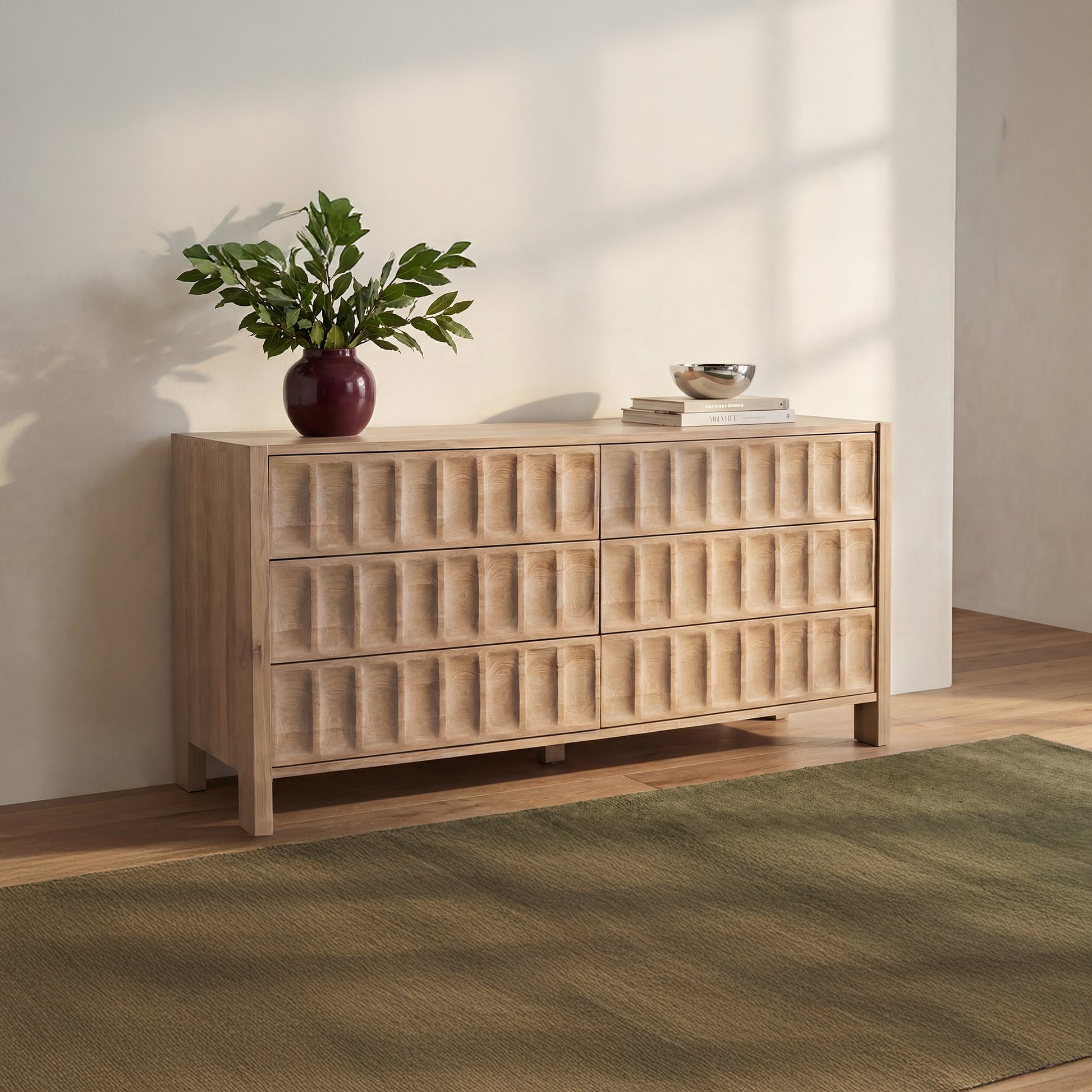 Roland Dresser Natural by Moe's Home Collection - view 2