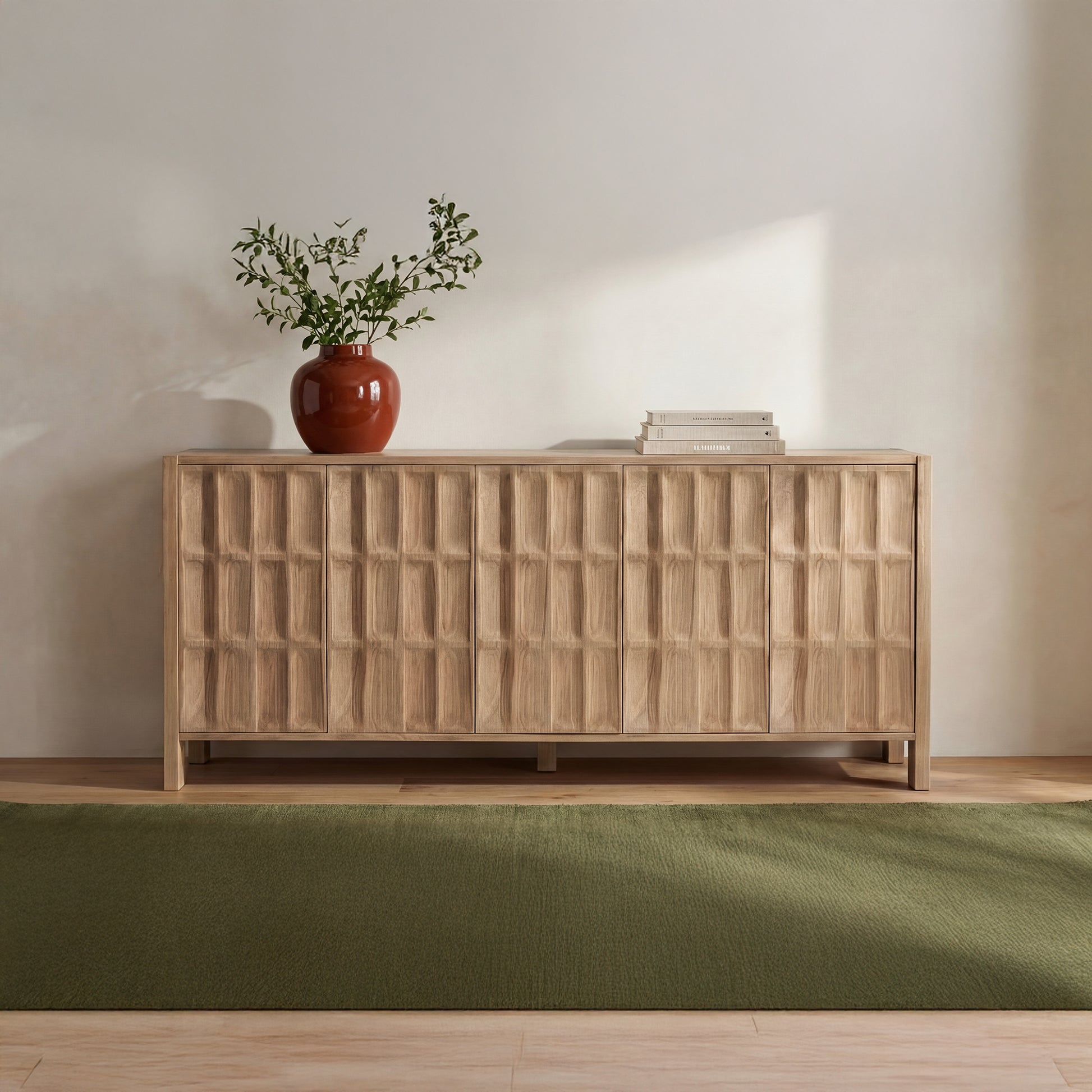 Roland Sideboard Natural by Moe's Home Collection - view 2