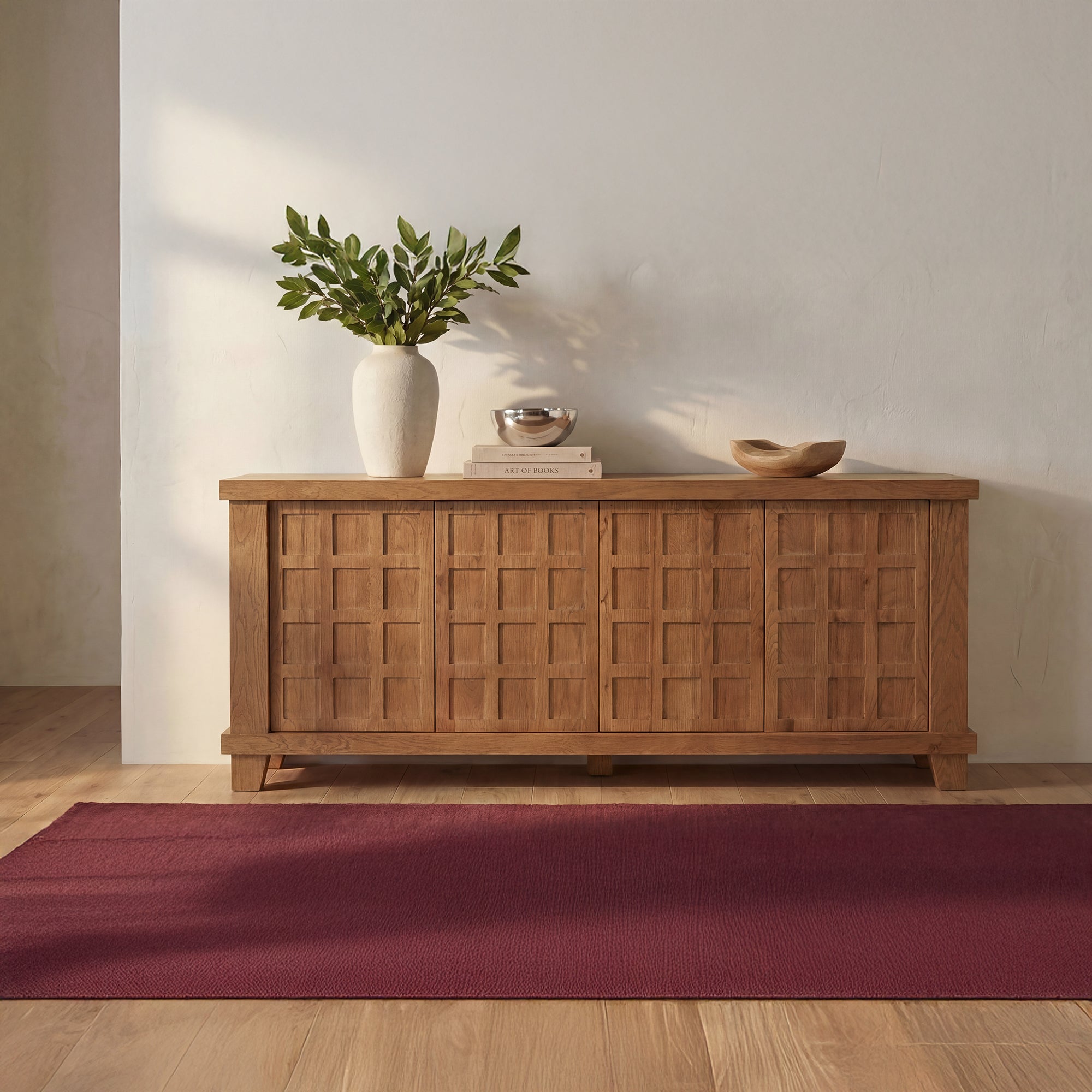 Enya Sideboard Red Oak by Moe's Home Collection - view 2