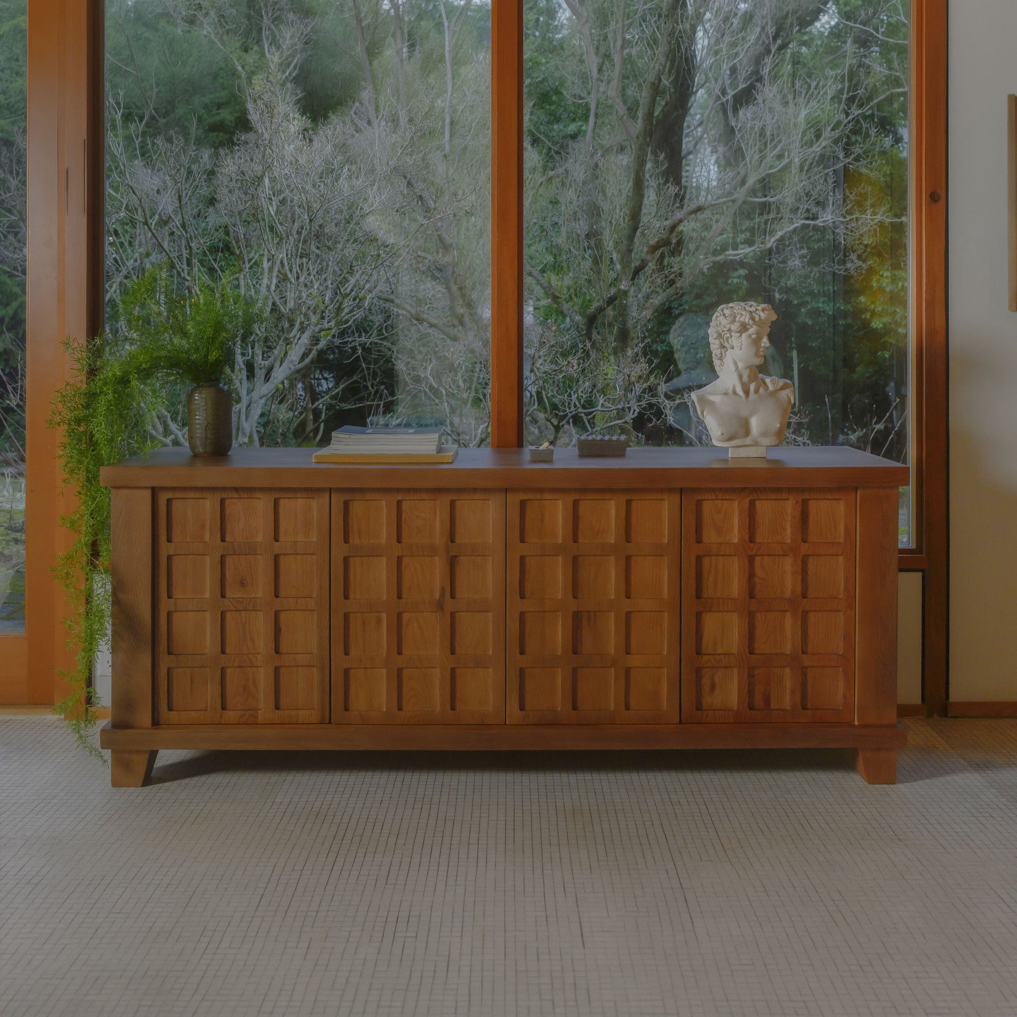 Enya Sideboard Red Oak by Moe's Home Collection - view 3