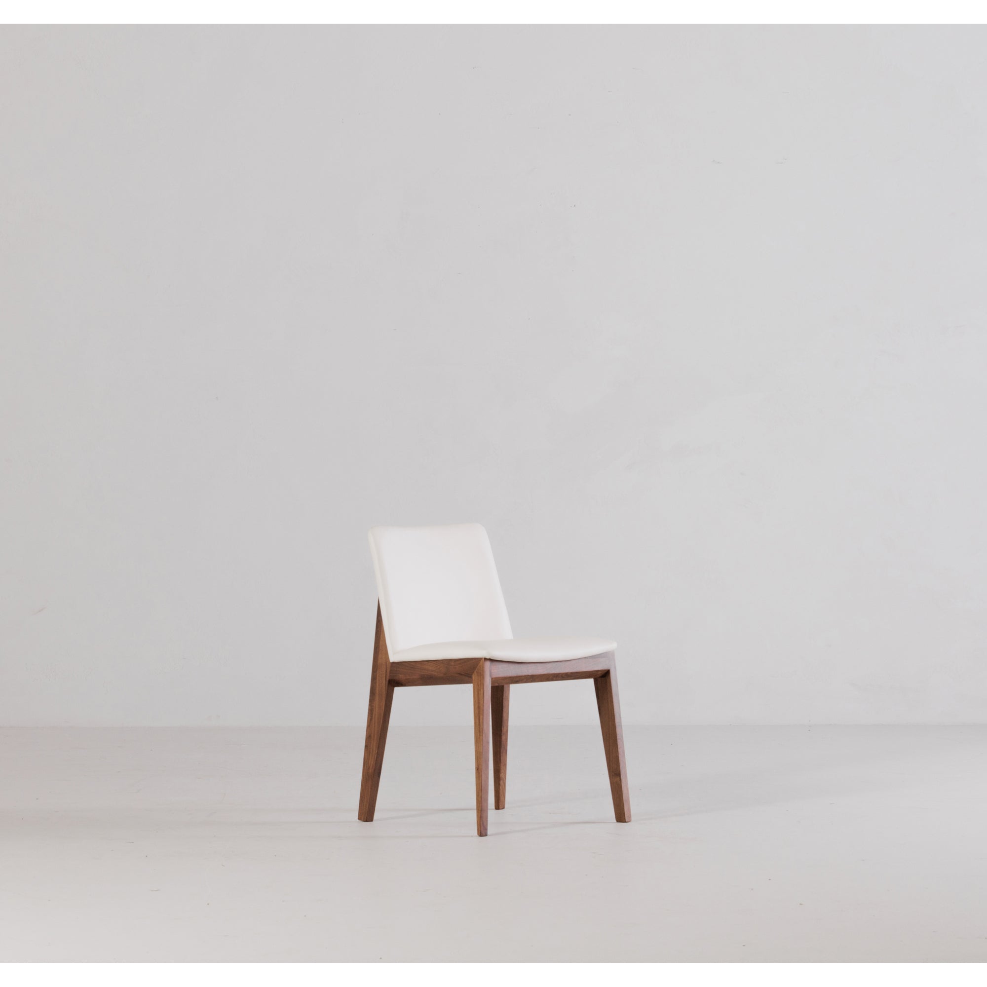 Deco Dining Chair Cream White PVC - Set Of Two by Moe's Home Collection - view 15