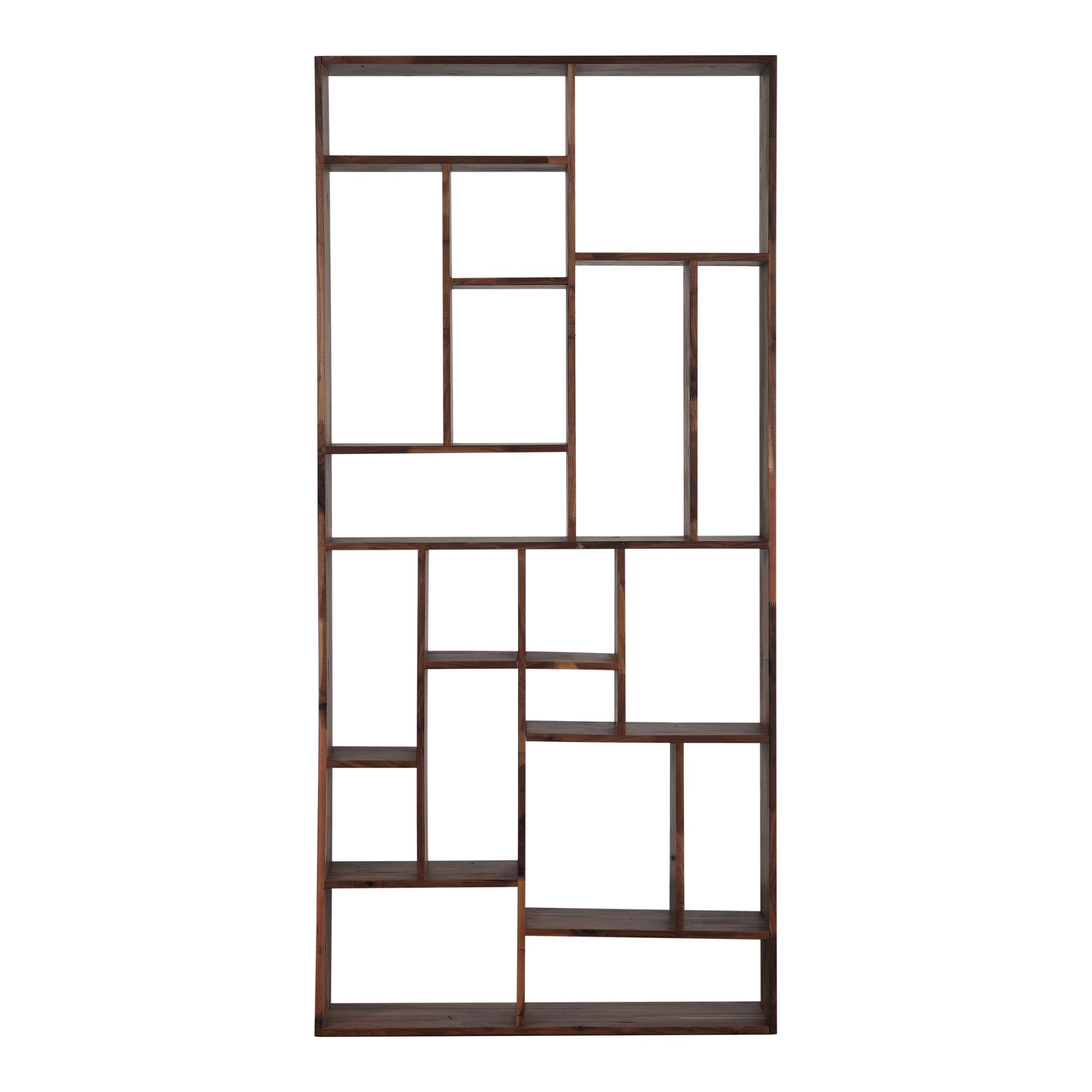 Redemption Shelf Walnut Brown by Moe's Home Collection