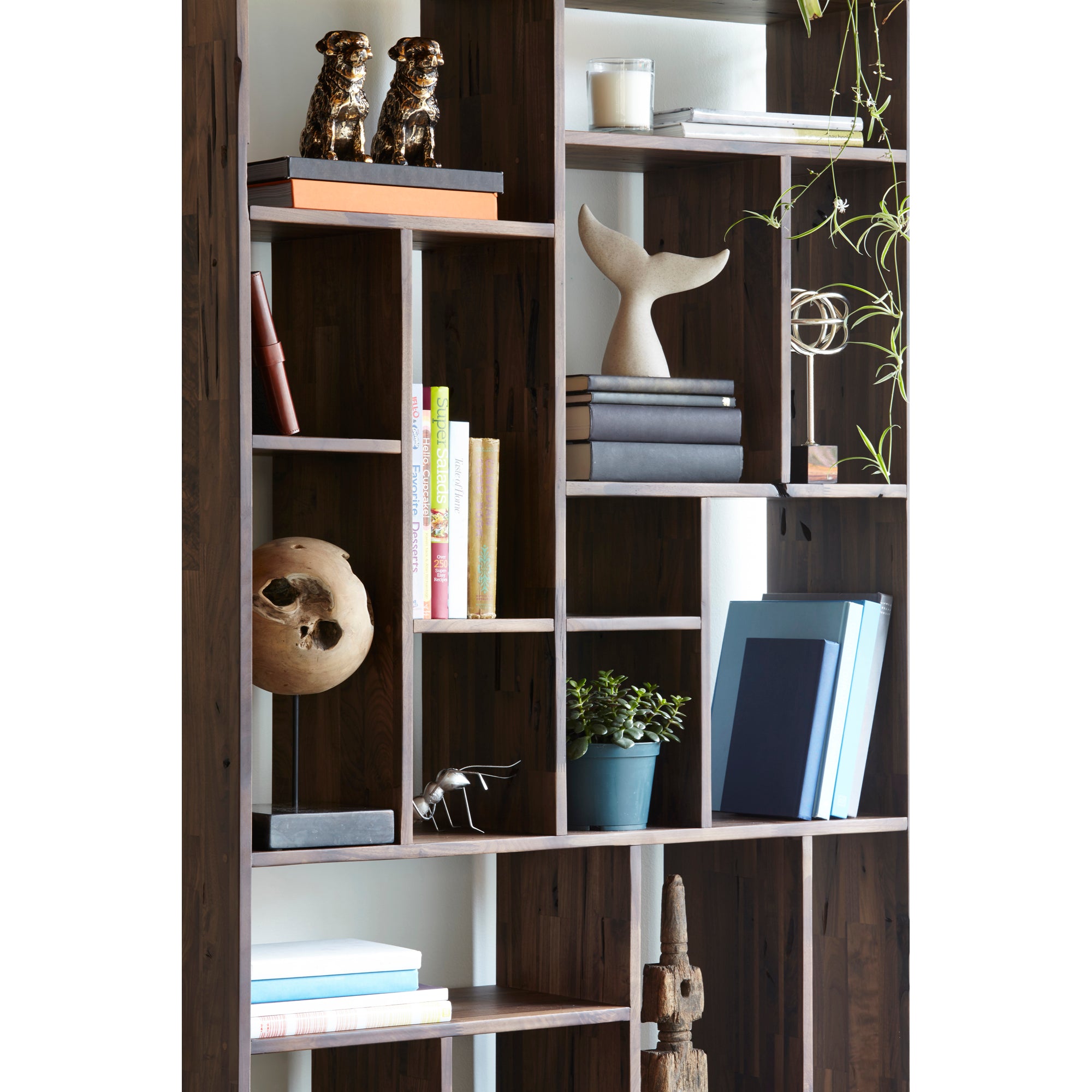 Redemption Shelf Walnut Brown by Moe's Home Collection - view 5