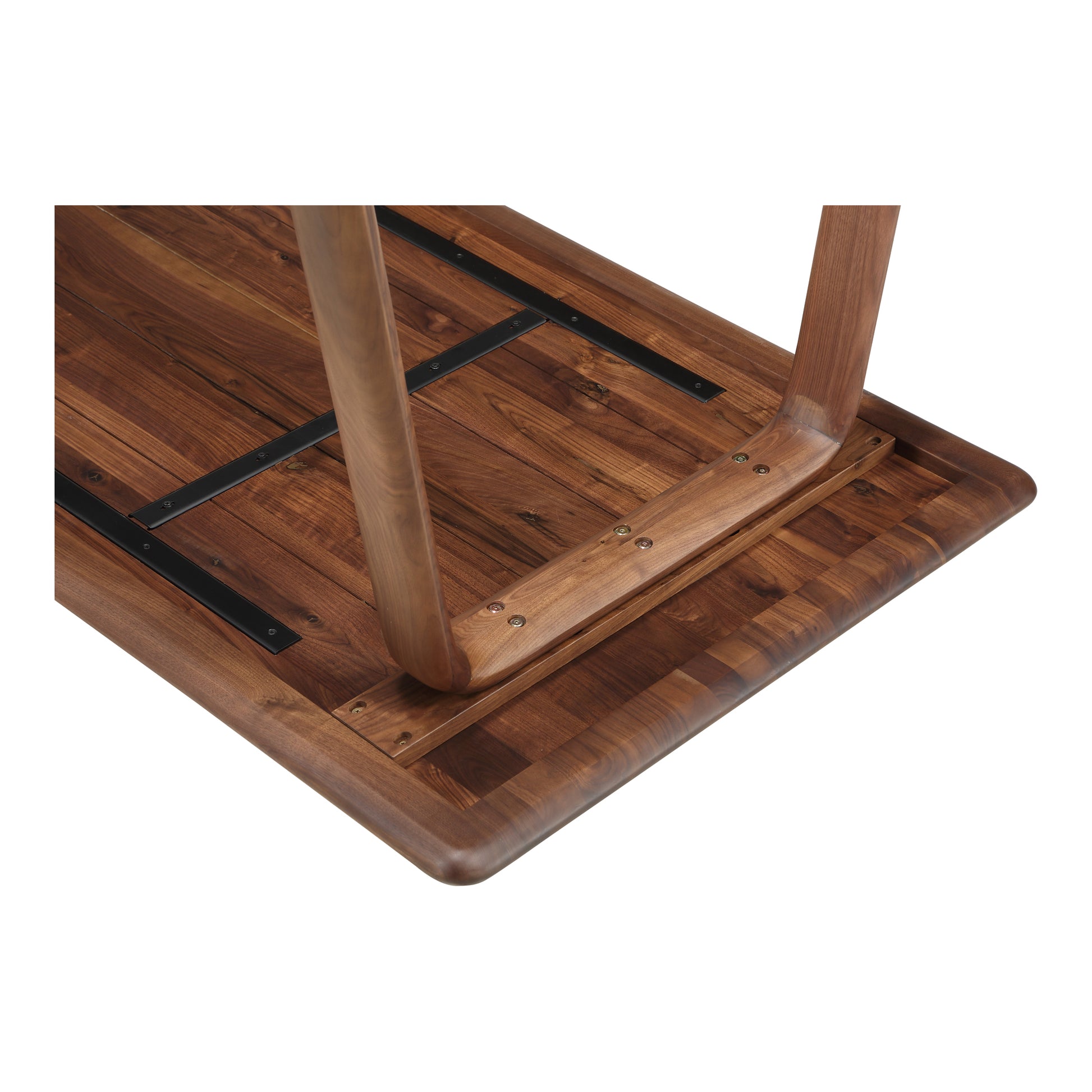 Malibu Dining Table Walnut by Moe's Home Collection - view 9