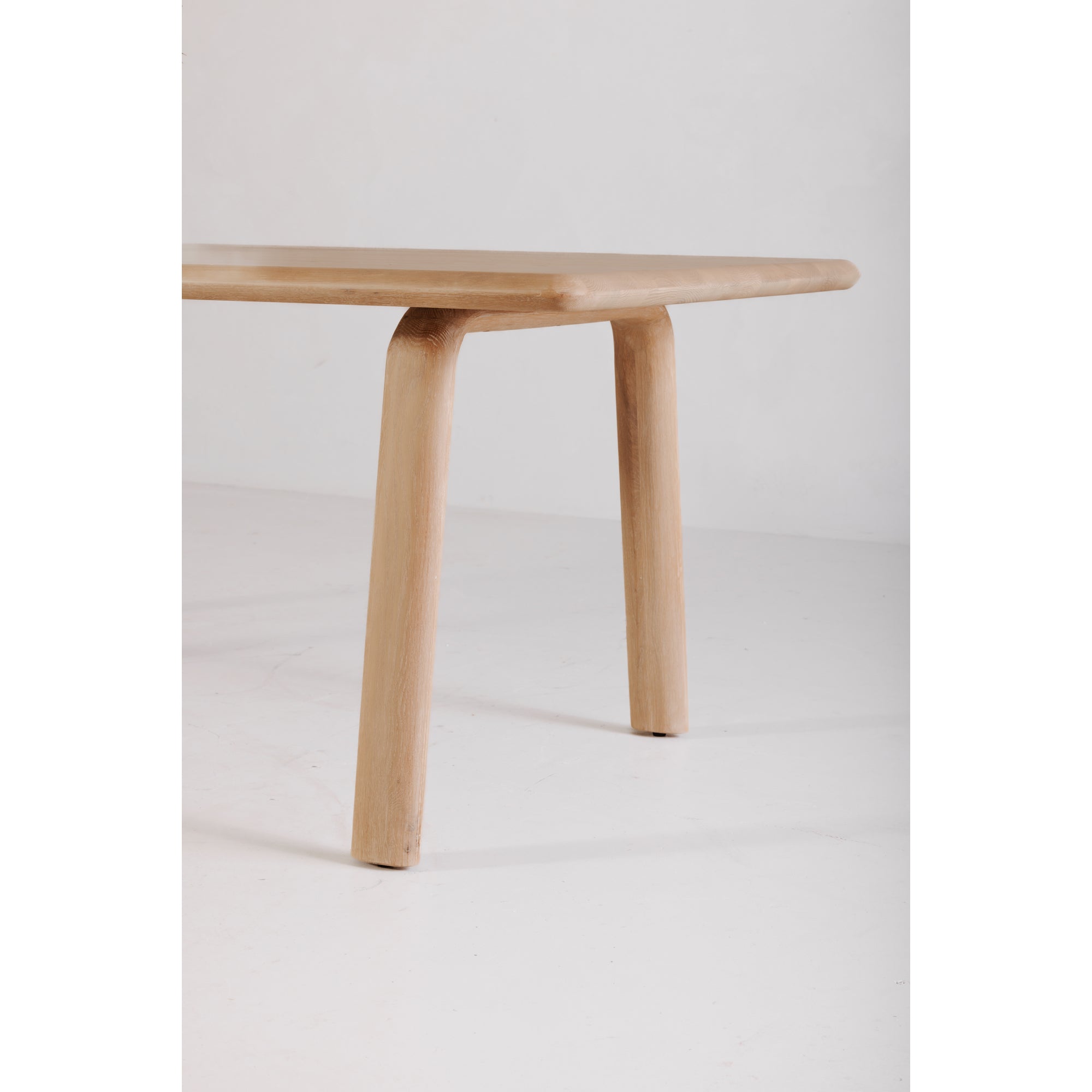 Malibu Dining Table White Oak by Moe's Home Collection - view 2