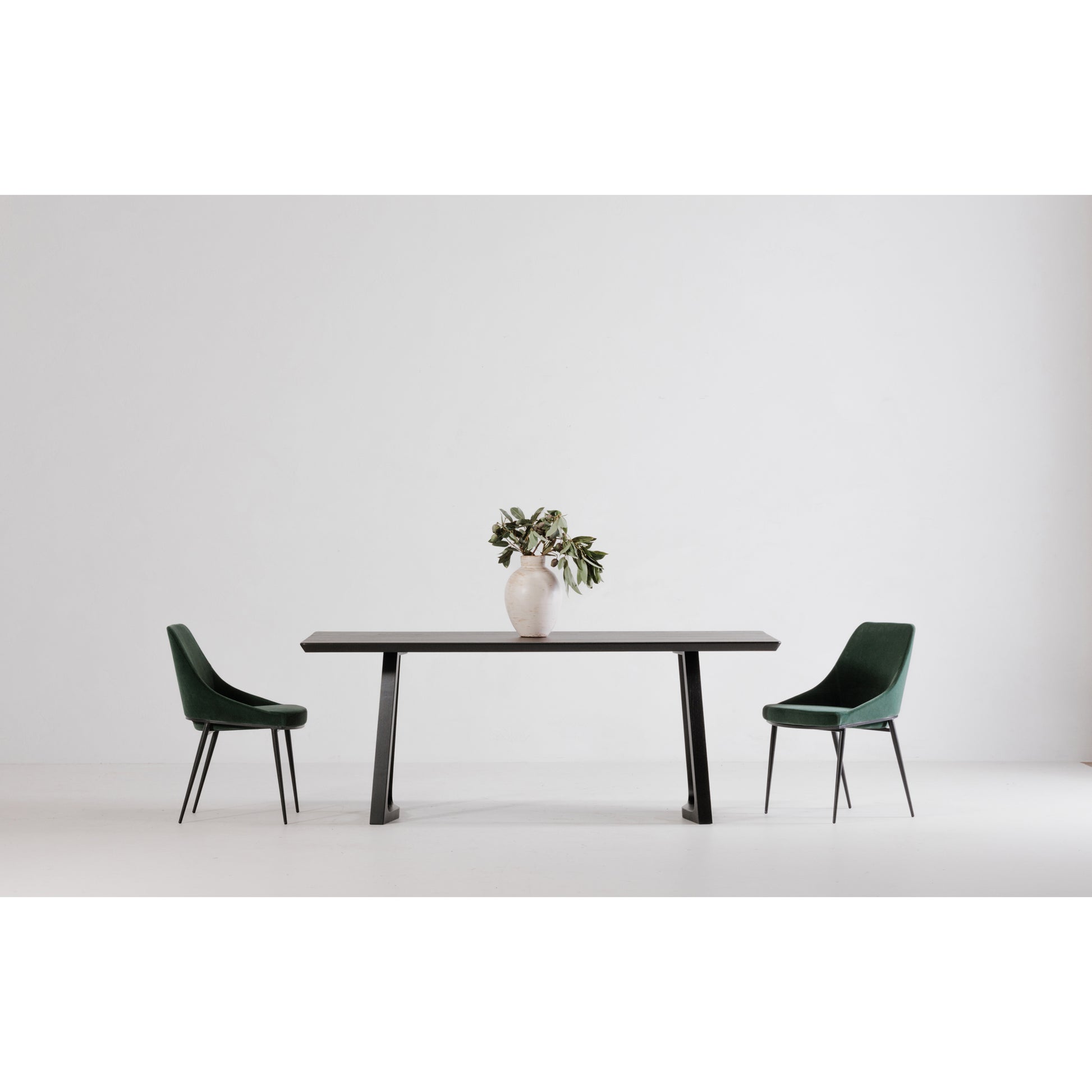 Silas Dining Table Black Ash by Moe's Home Collection - view 3