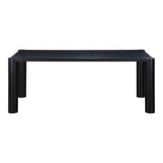 Post Small Dining Table Black by Moe's Home Collection