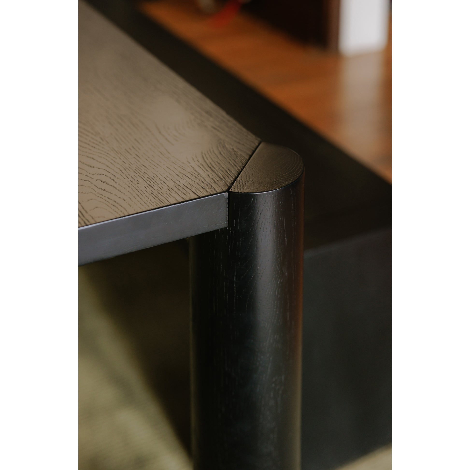 Post Small Dining Table Black by Moe's Home Collection - view 2