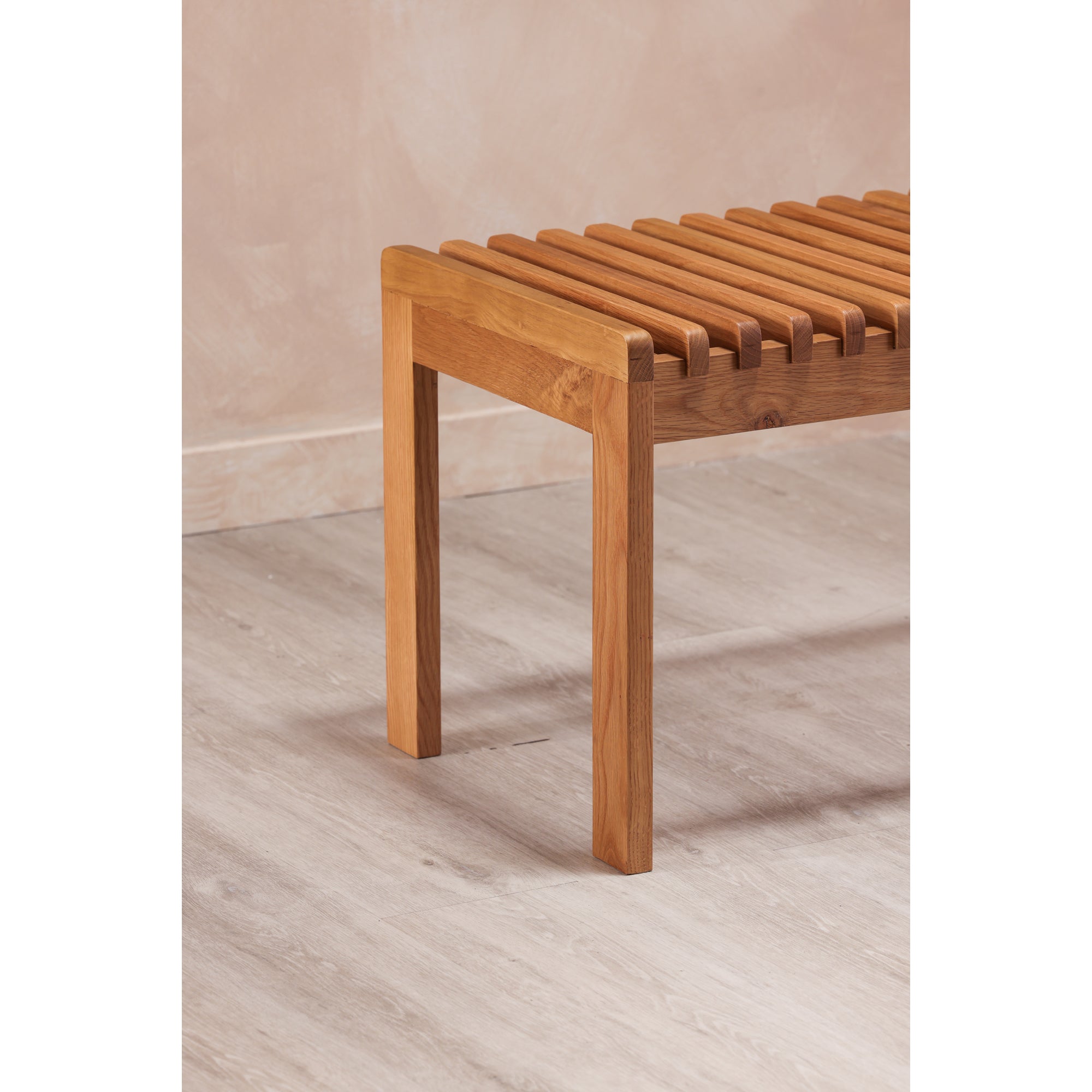 Rohe Bench Natural Oak by Moe's Home Collection - view 8