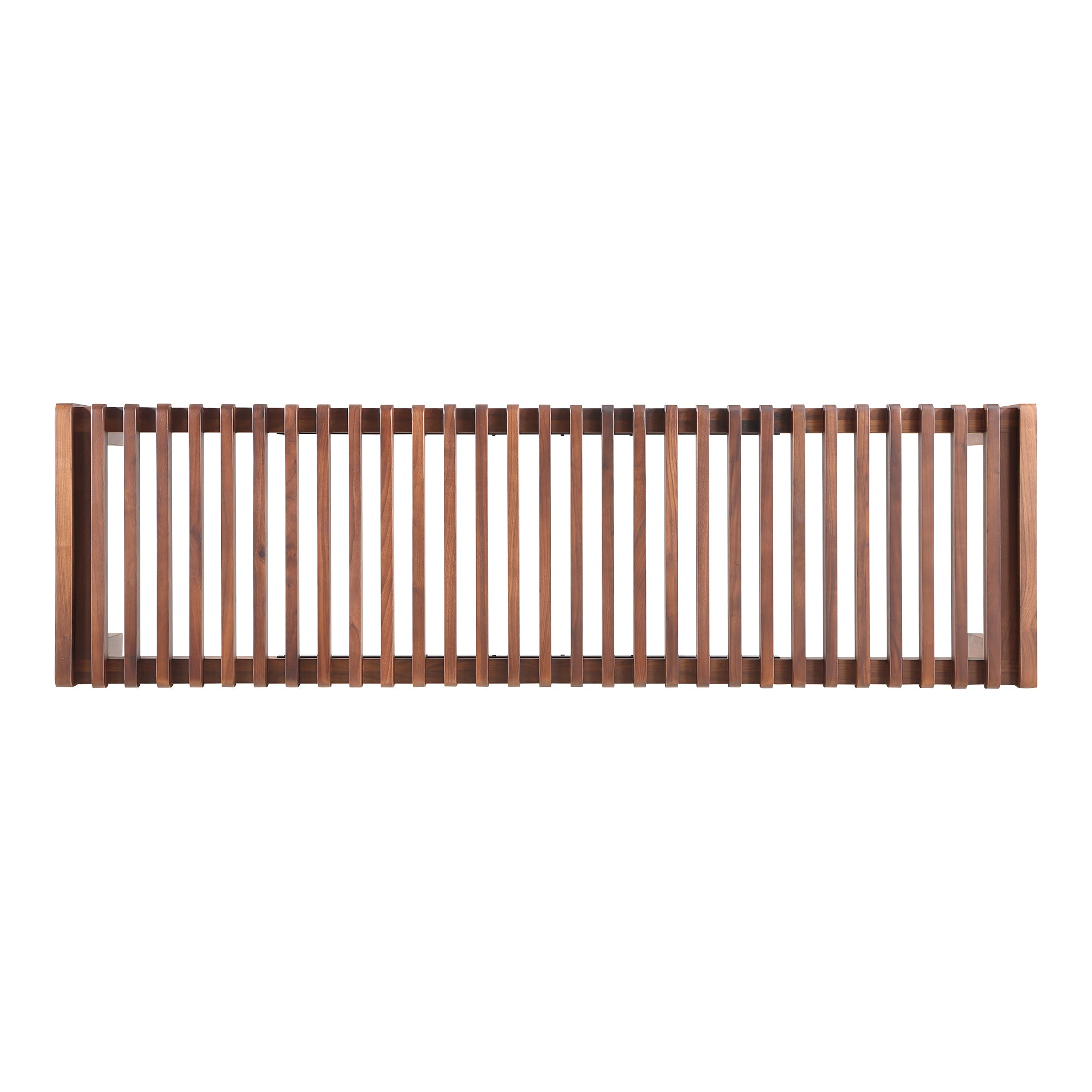 Rohe Bench Walnut Brown by Moe's Home Collection - view 4
