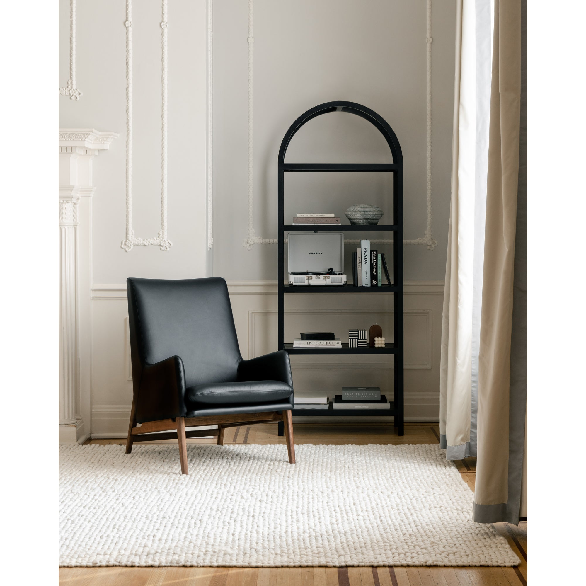 Eero Bookcase Black by Moe's Home Collection - view 8