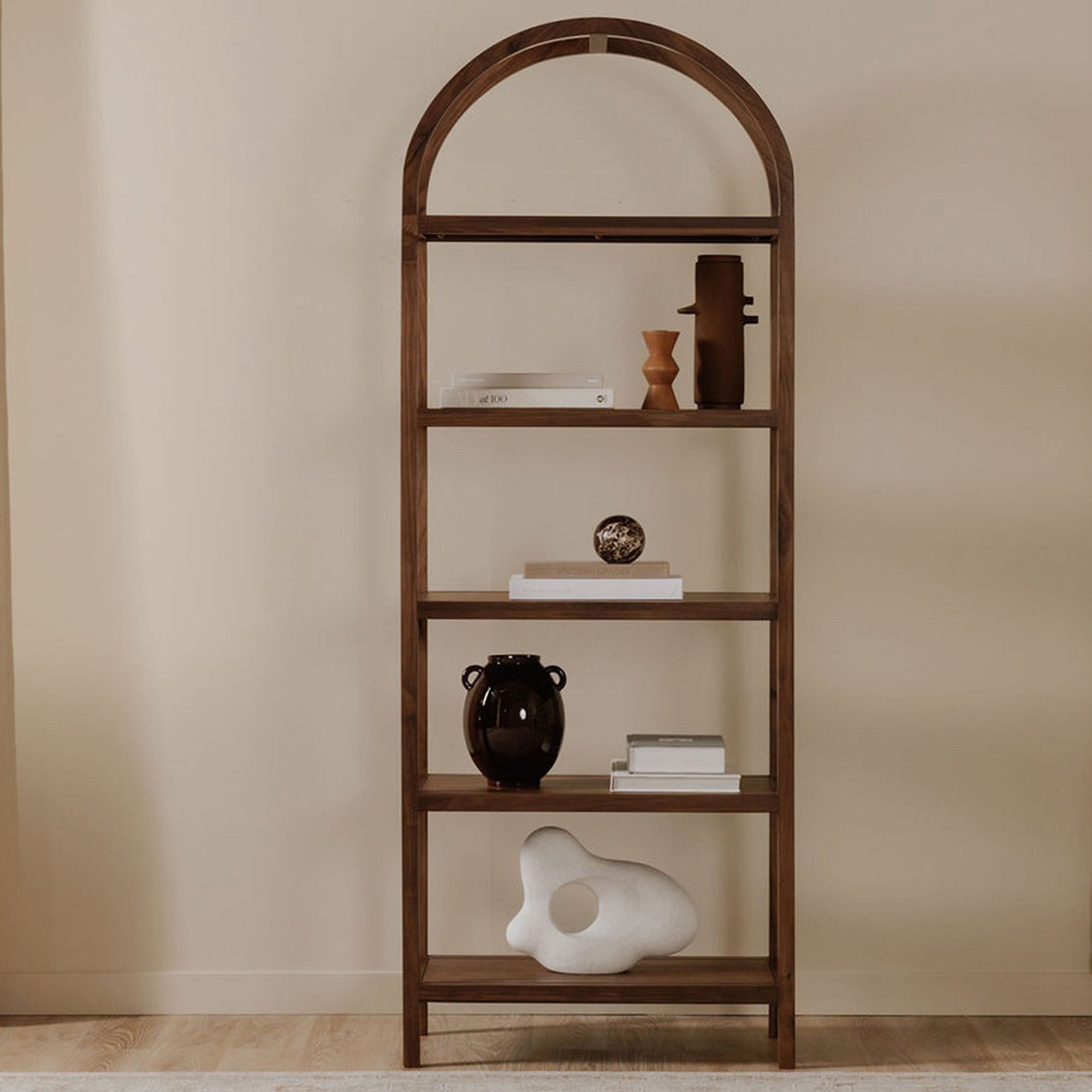 Eero Bookcase Walnut by Moe's Home Collection - view 2