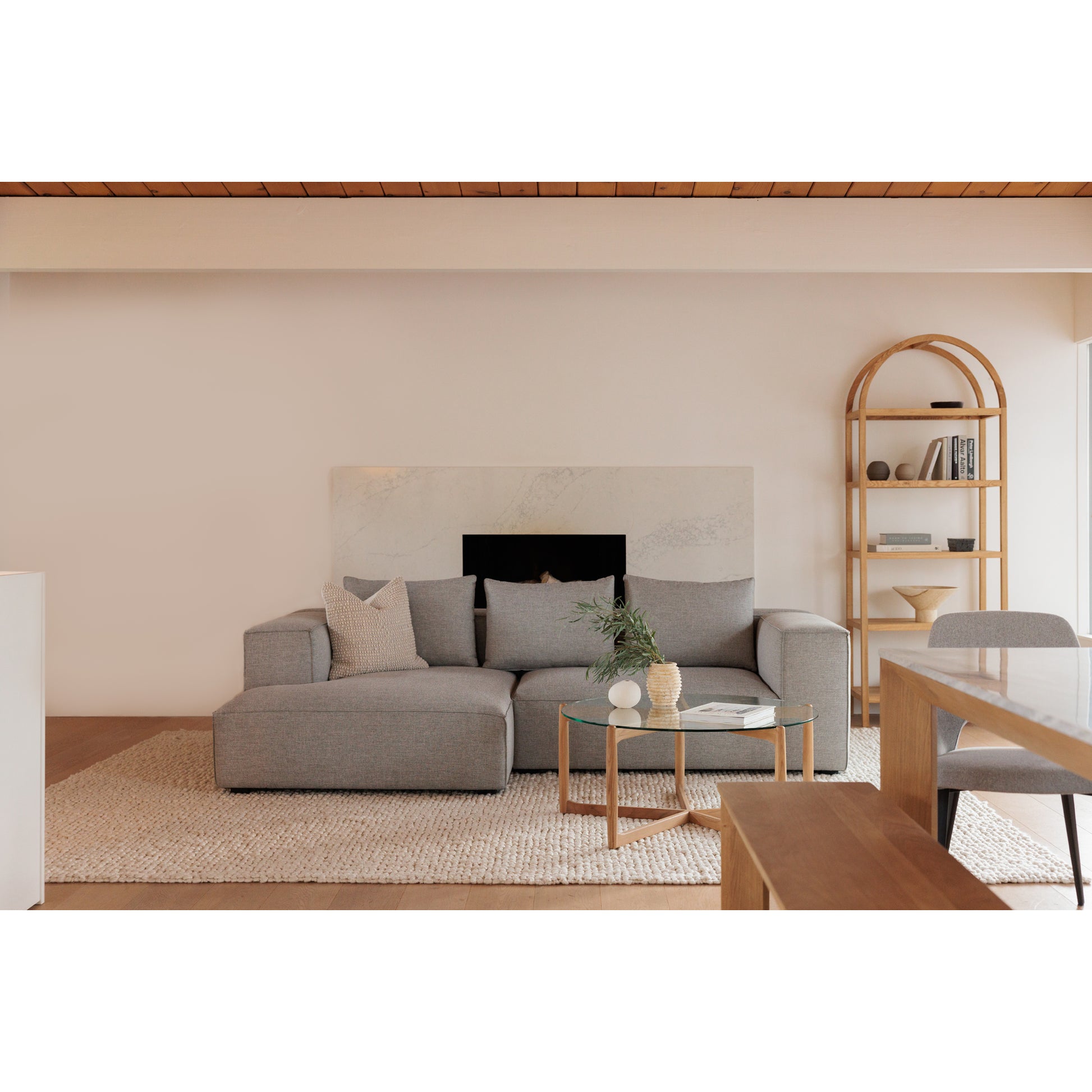 Eero Bookcase Natural by Moe's Home Collection - view 6