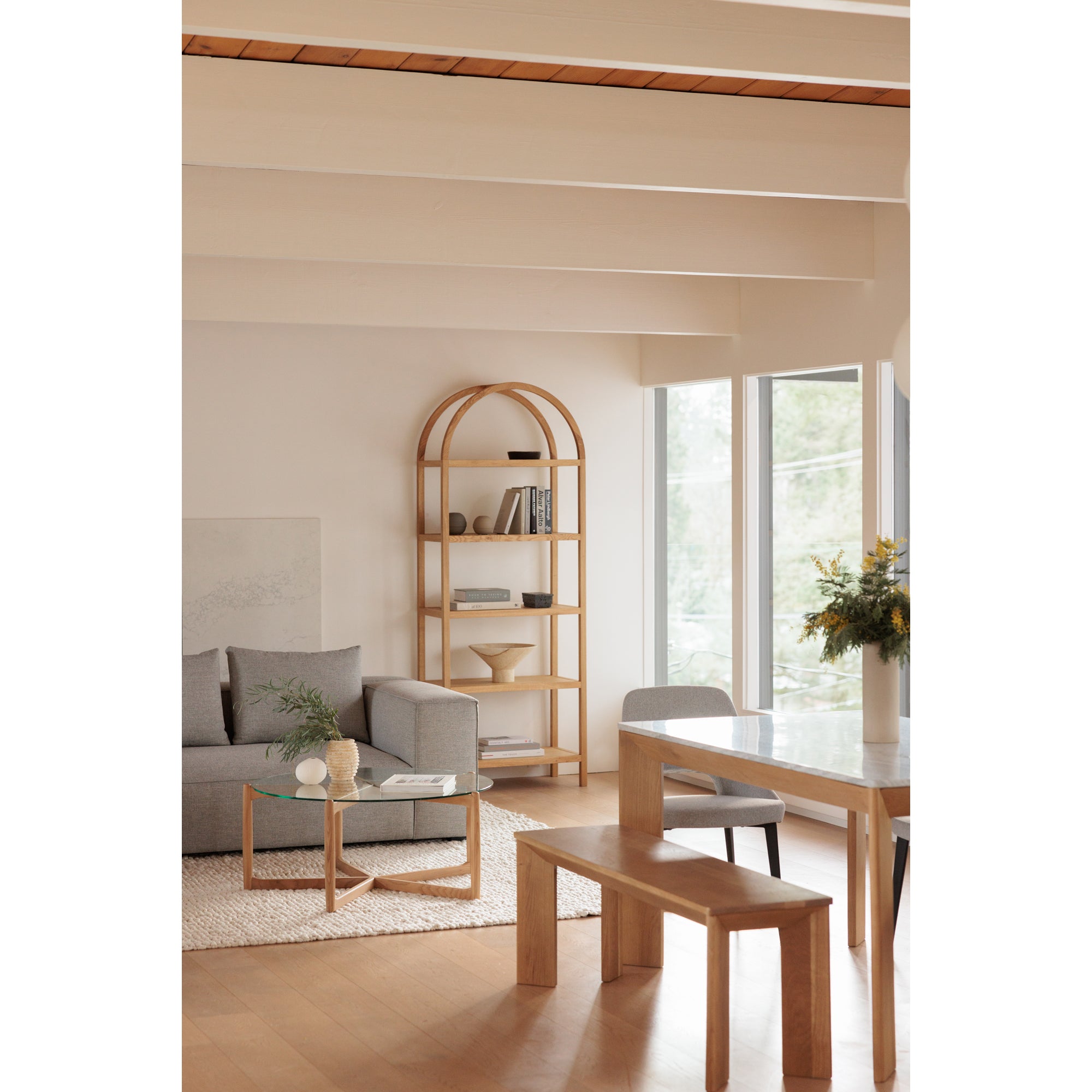 Eero Bookcase Natural by Moe's Home Collection - view 8
