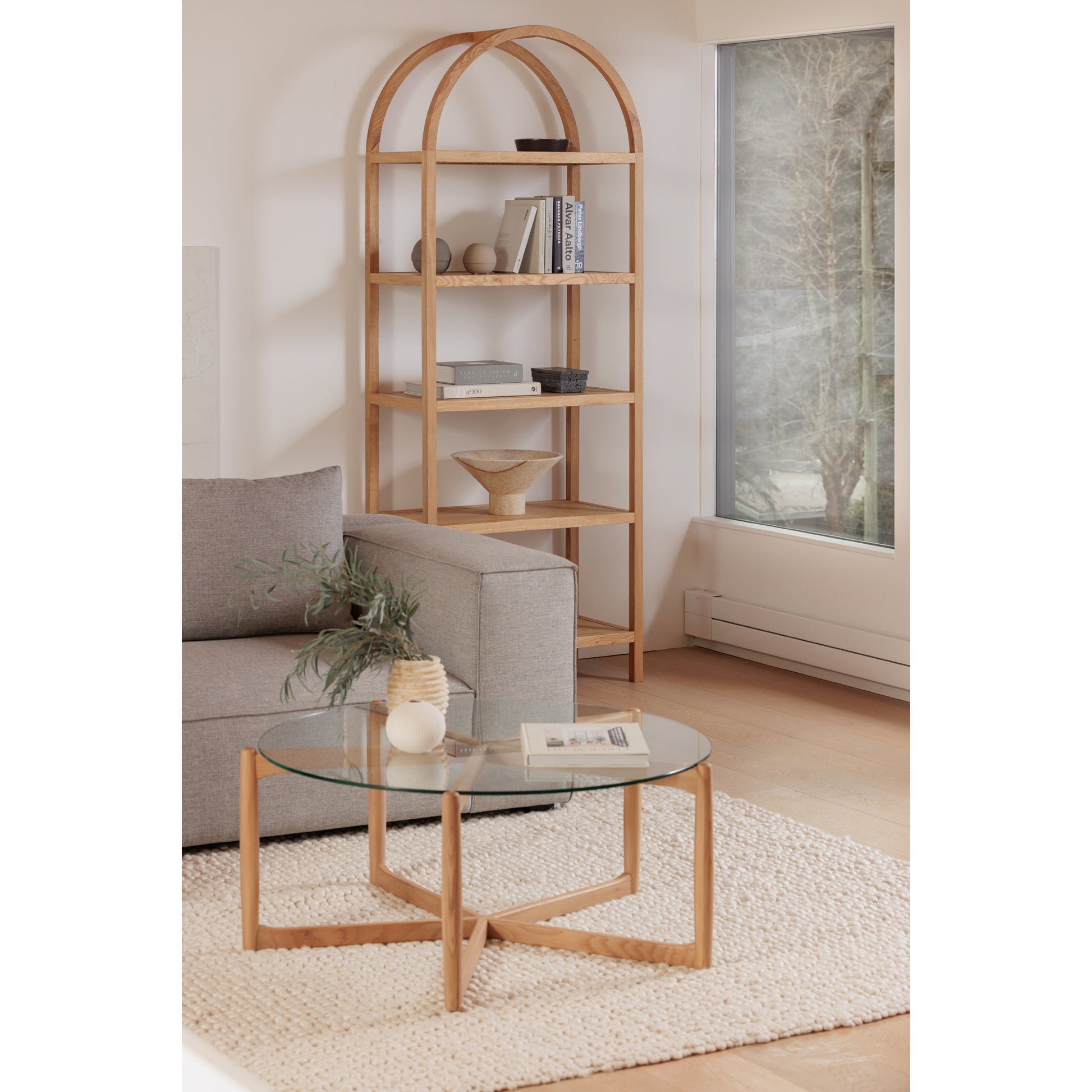 Eero Bookcase Natural by Moe's Home Collection - view 10