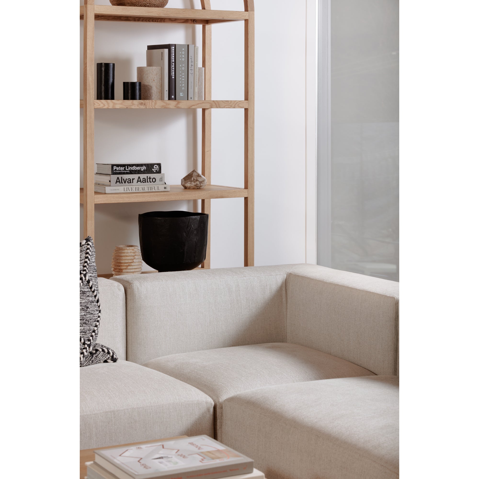 Eero Bookcase Natural by Moe's Home Collection - view 2