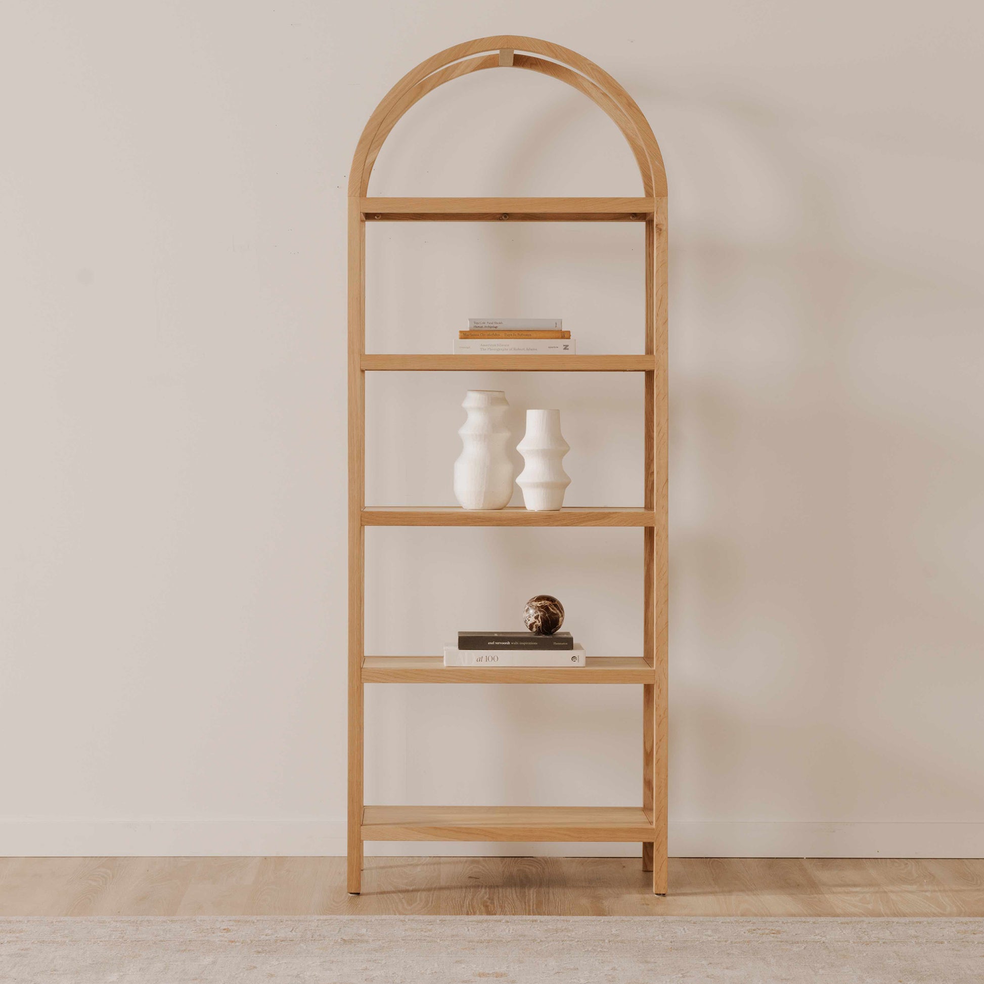 Eero Bookcase Natural by Moe's Home Collection - view 3