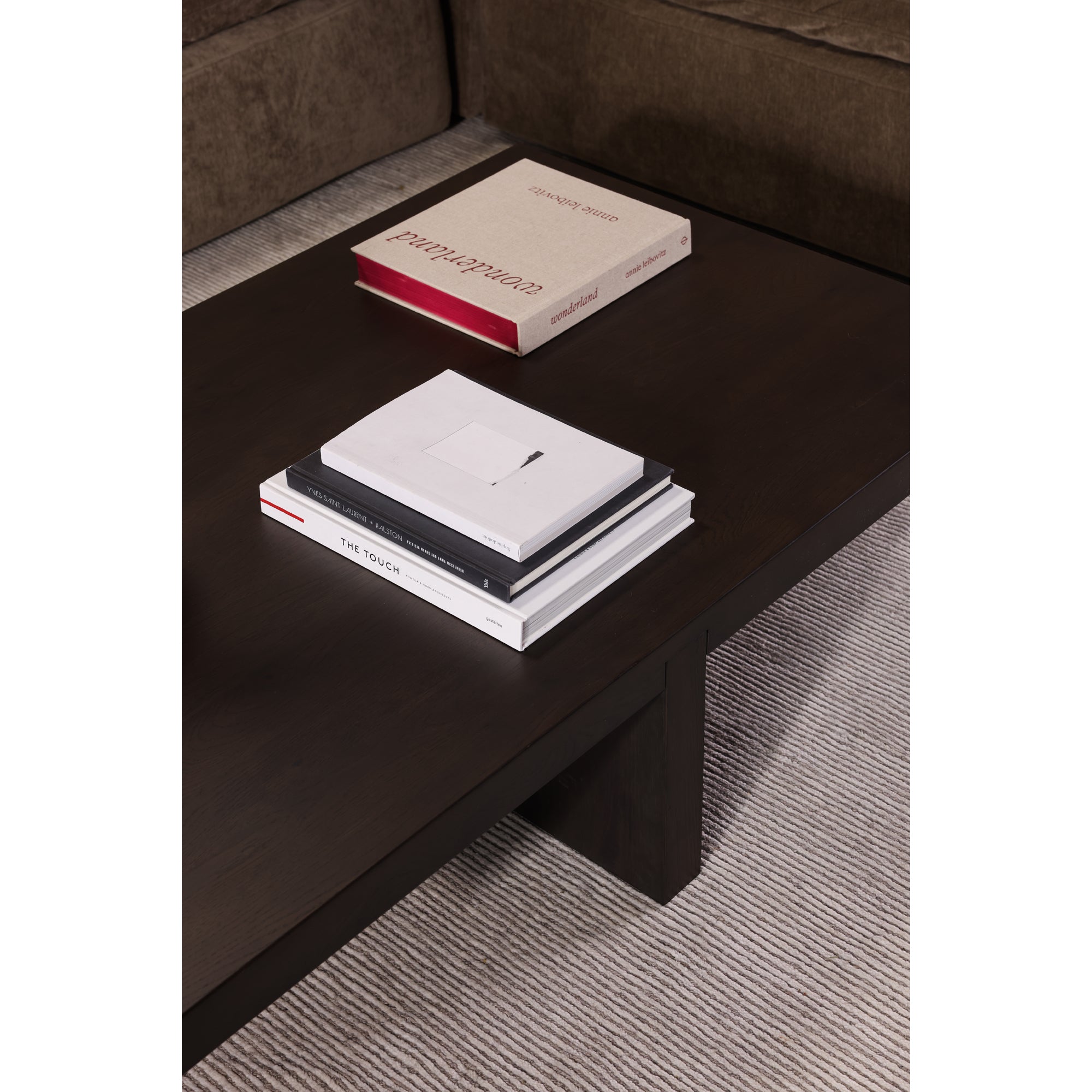 Folke Rectangular Coffee Table Dark Brown by Moe's Home Collection - view 7