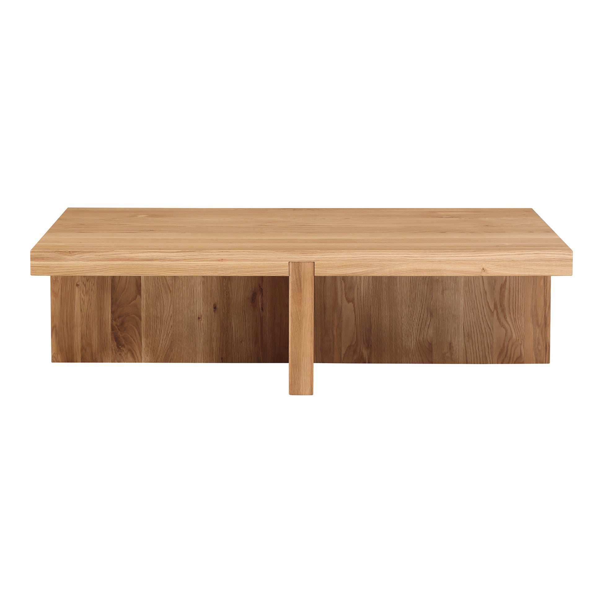 Folke Rectangular Coffee Table Natural by Moe's Home Collection