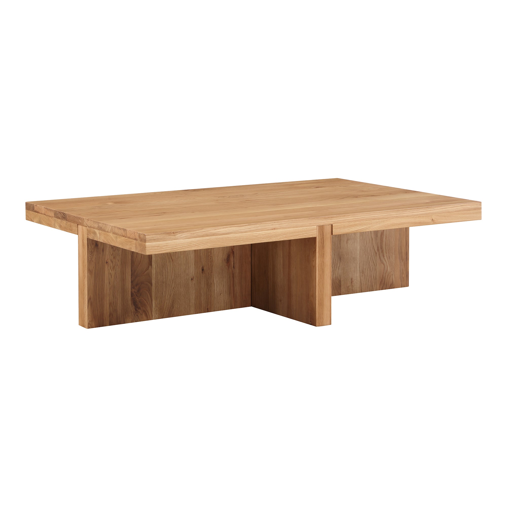 Folke Rectangular Coffee Table Natural by Moe's Home Collection - view 2