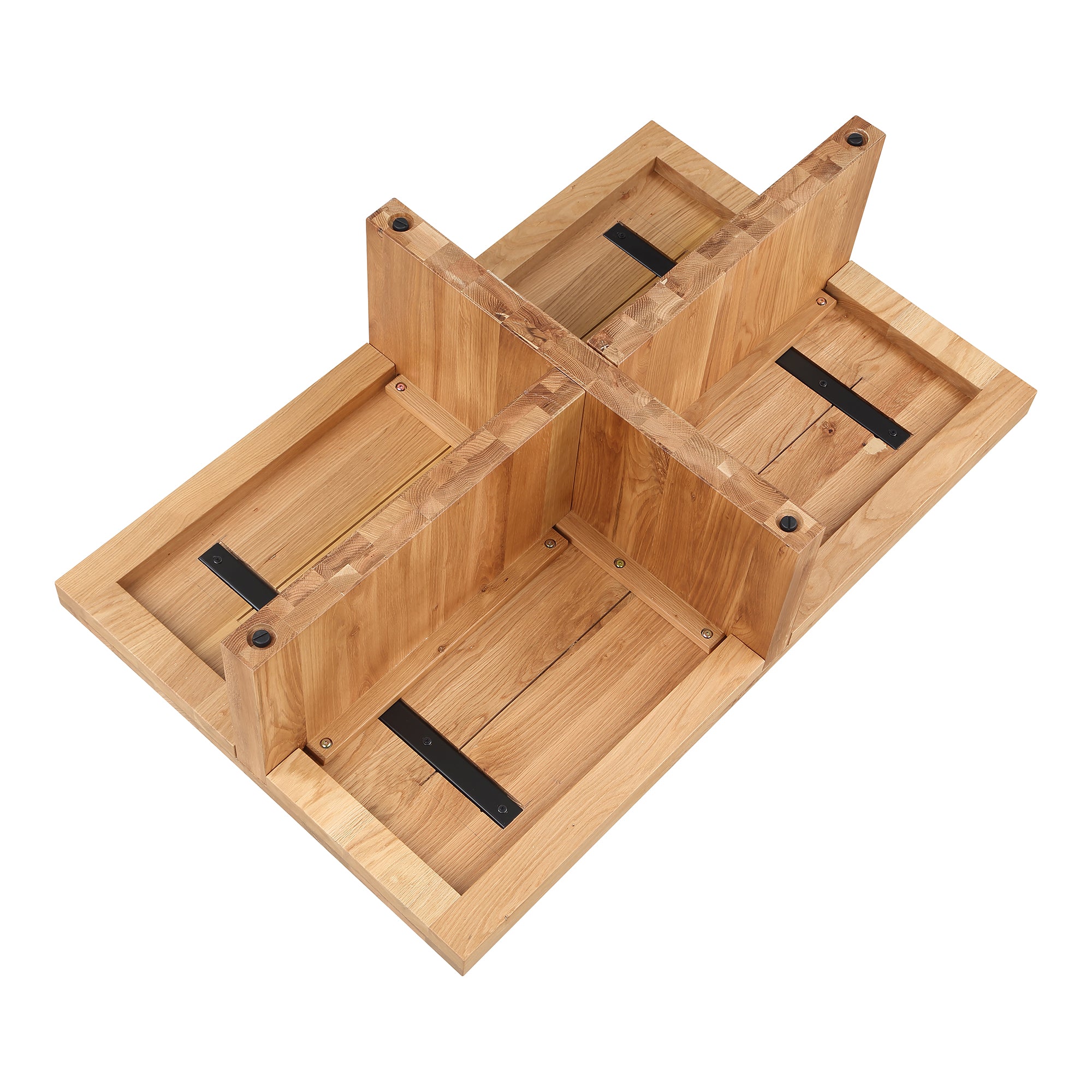 Folke Rectangular Coffee Table Natural by Moe's Home Collection - view 4
