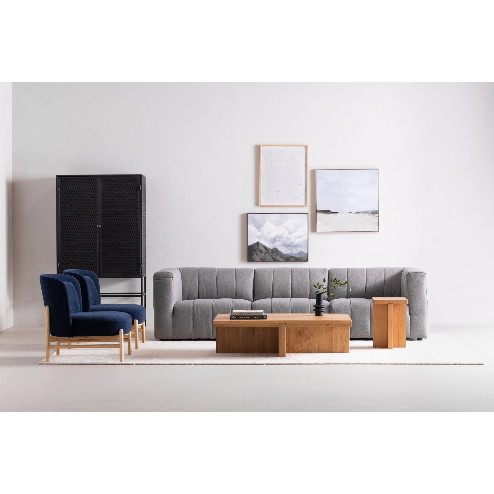 Folke Rectangular Coffee Table Natural by Moe's Home Collection - view 8