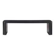 Post Small Dining Bench Black by Moe's Home Collection