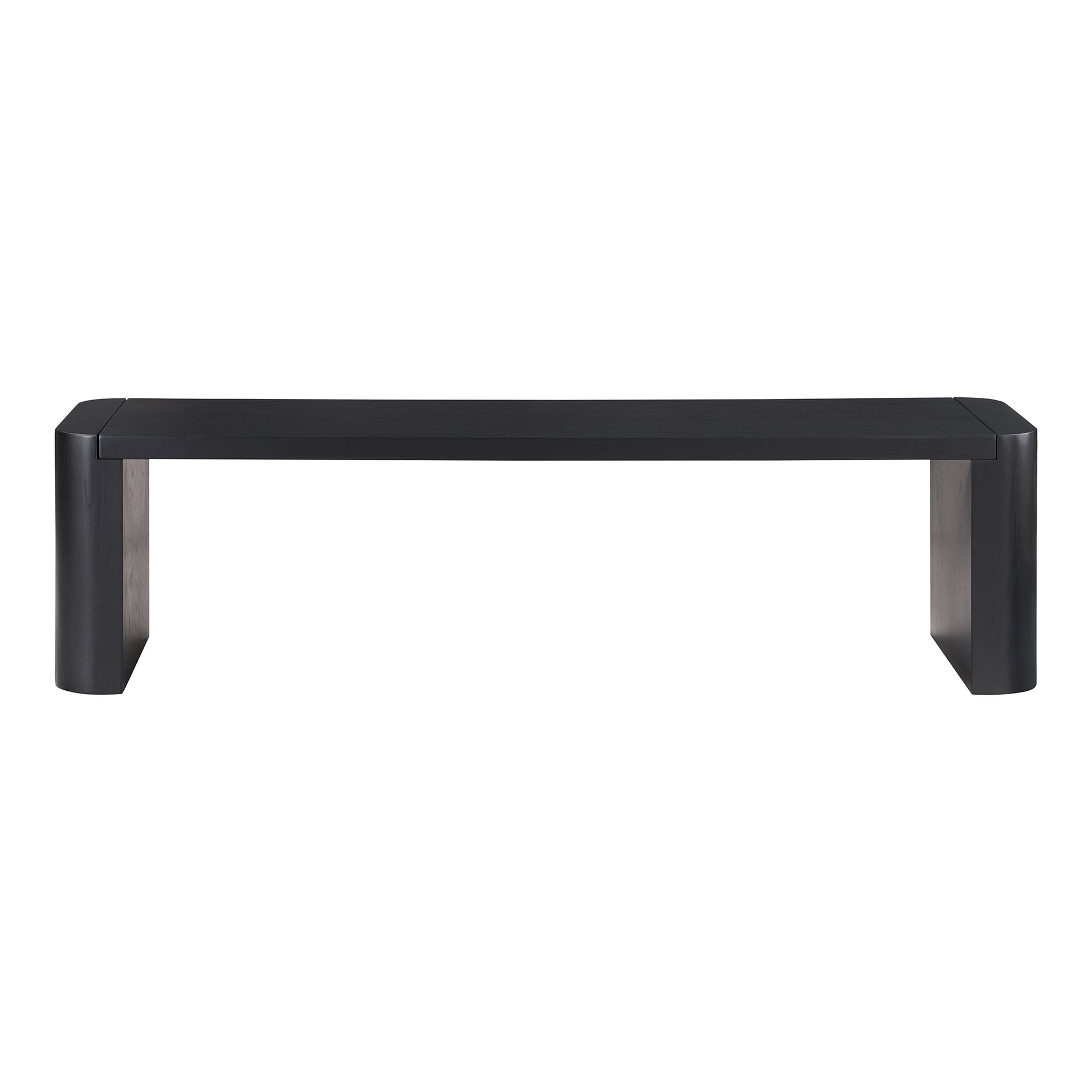 Post Small Dining Bench Black by Moe's Home Collection