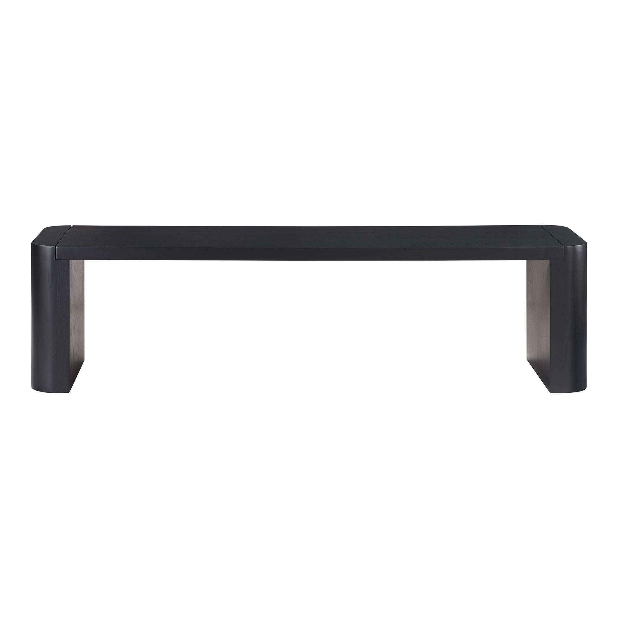 Post Small Dining Bench Black by Moe's Home Collection