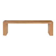 Post Small Dining Bench Natural by Moe's Home Collection