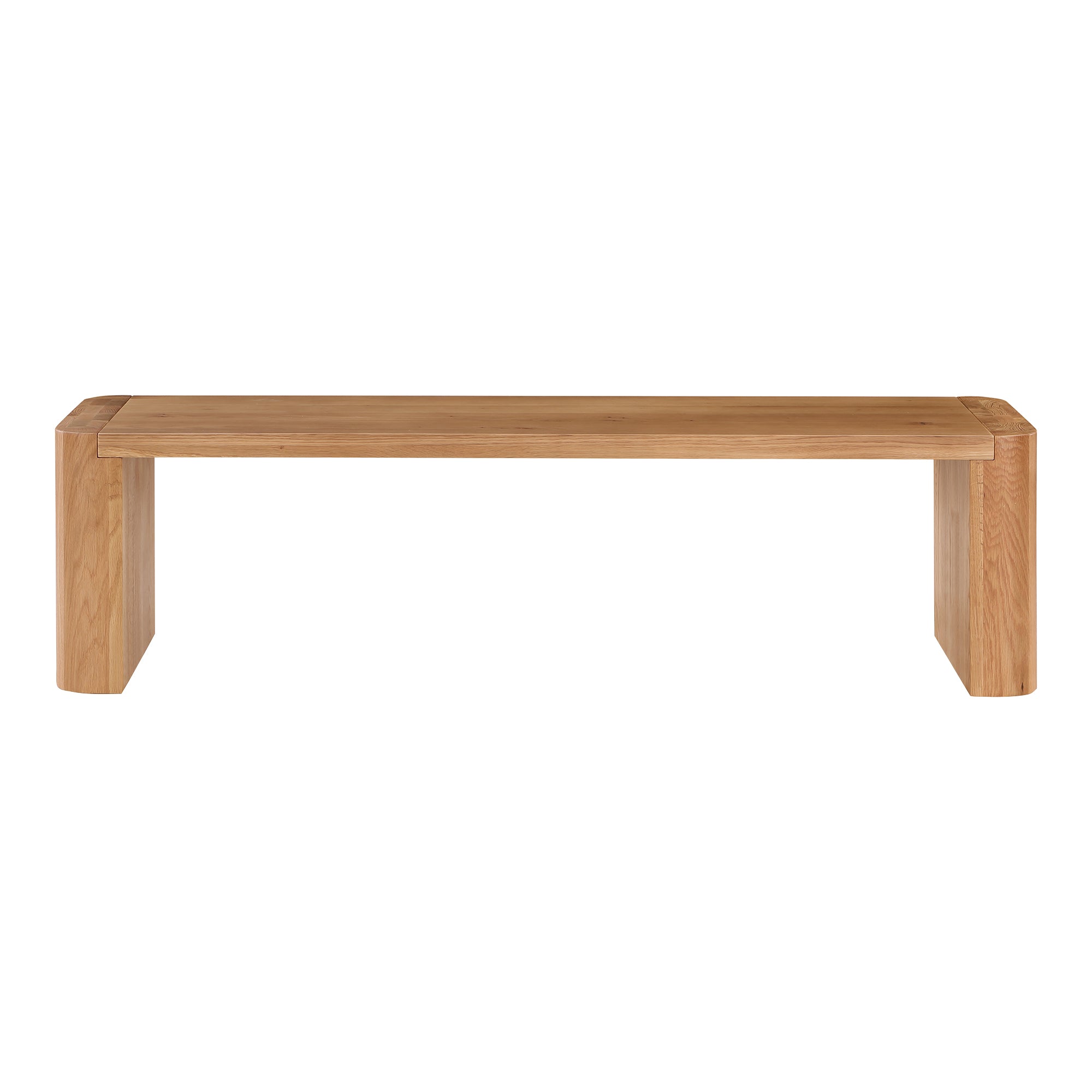 Post Small Dining Bench Natural by Moe's Home Collection