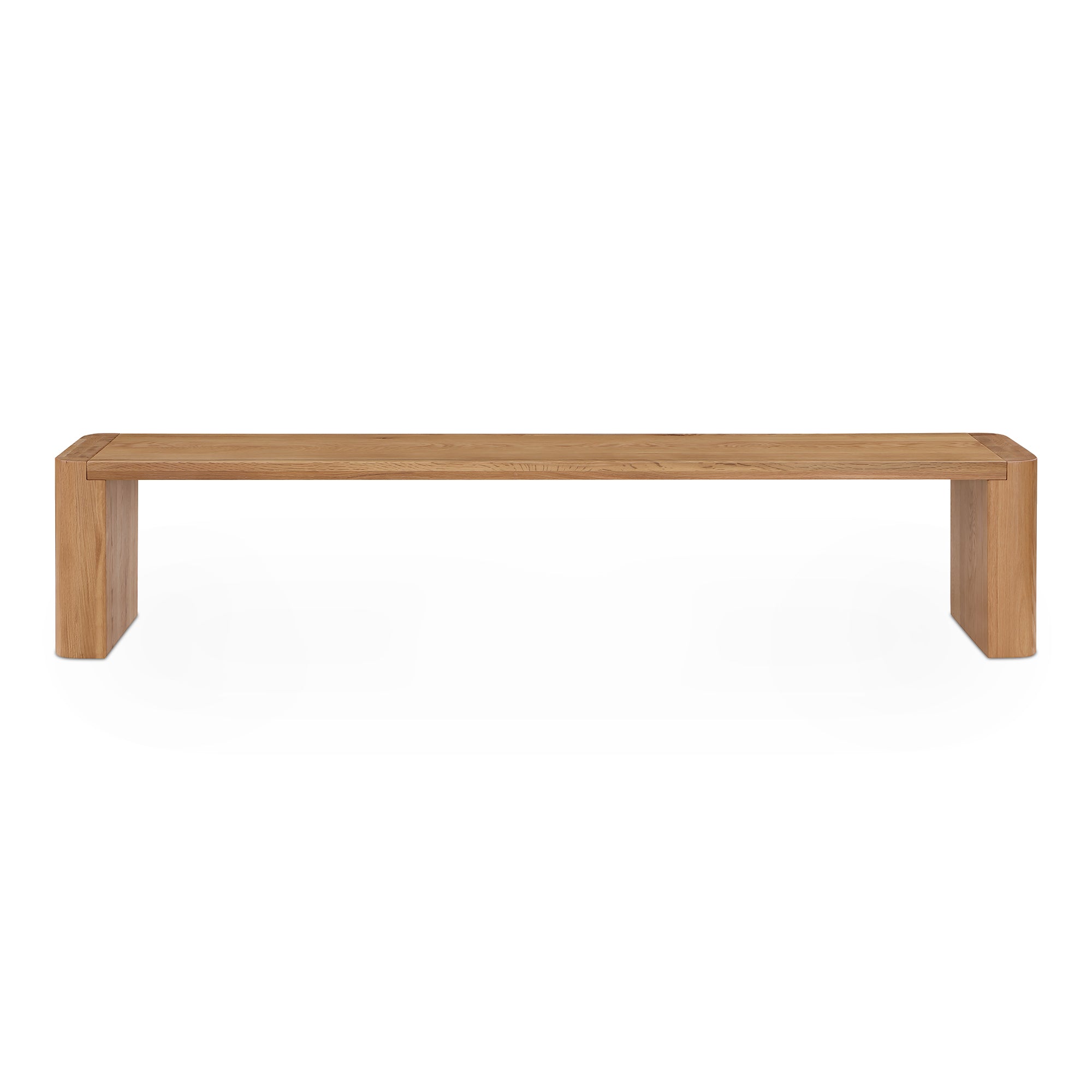 Post Large Dining Bench Natural by Moe's Home Collection