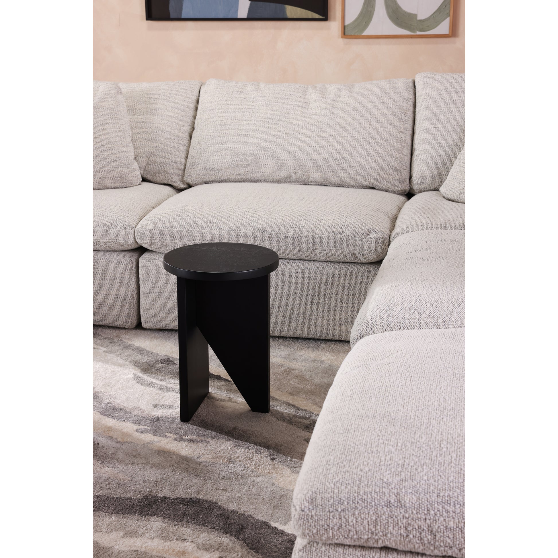 Grace Accent Table Black Oak by Moe's Home Collection - view 9