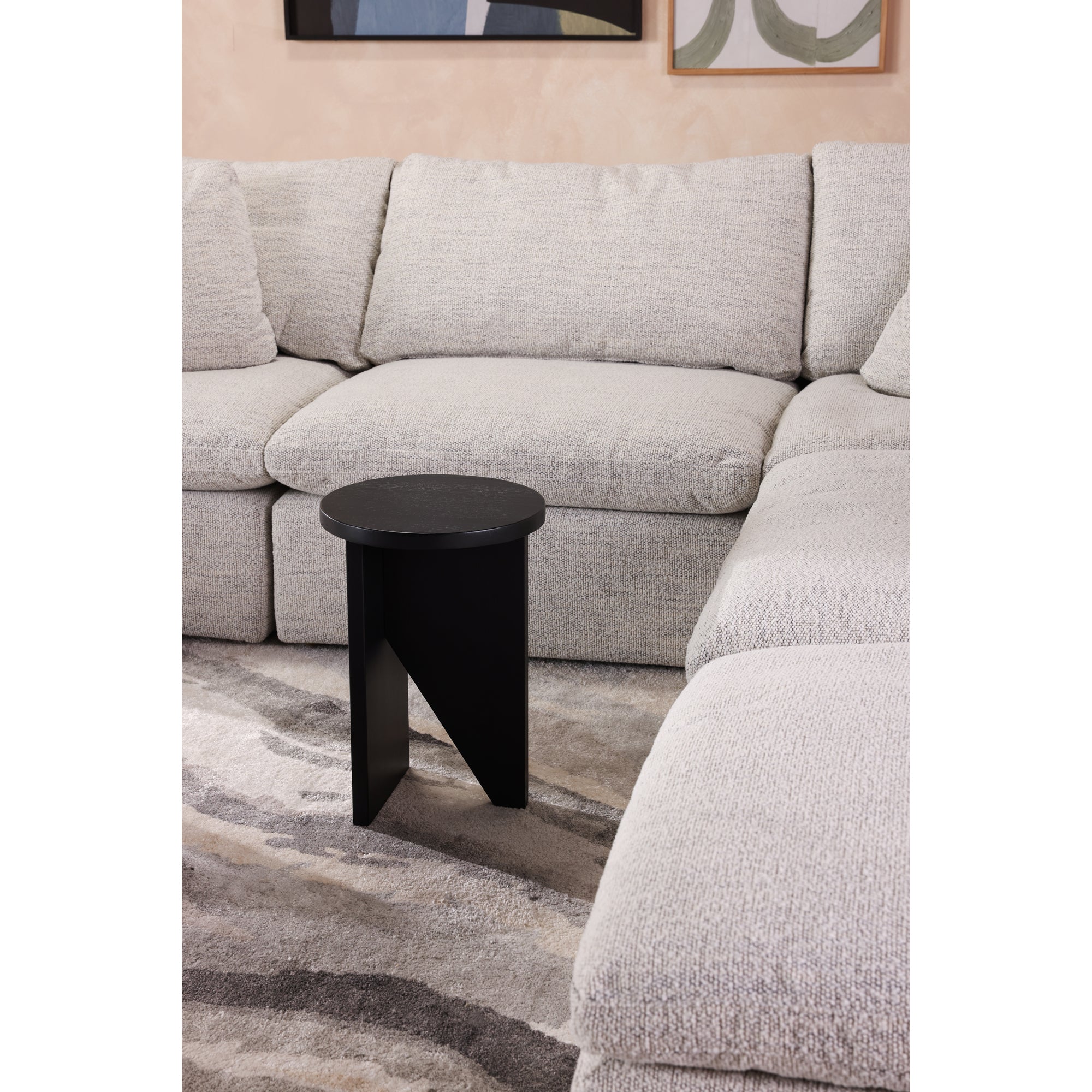 Grace Accent Table Black Oak by Moe's Home Collection - view 9