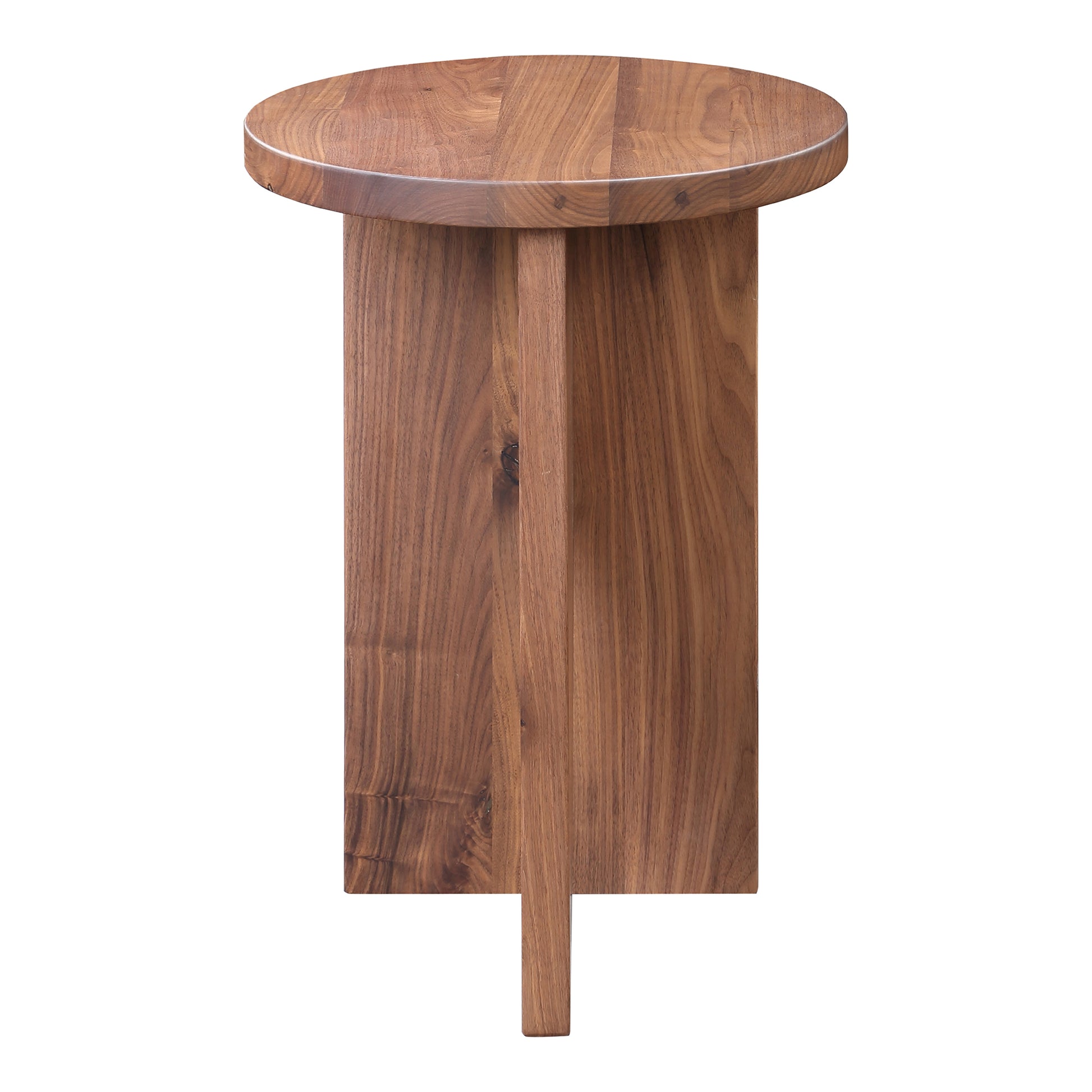 Grace Accent Table Walnut Brown by Moe's Home Collection